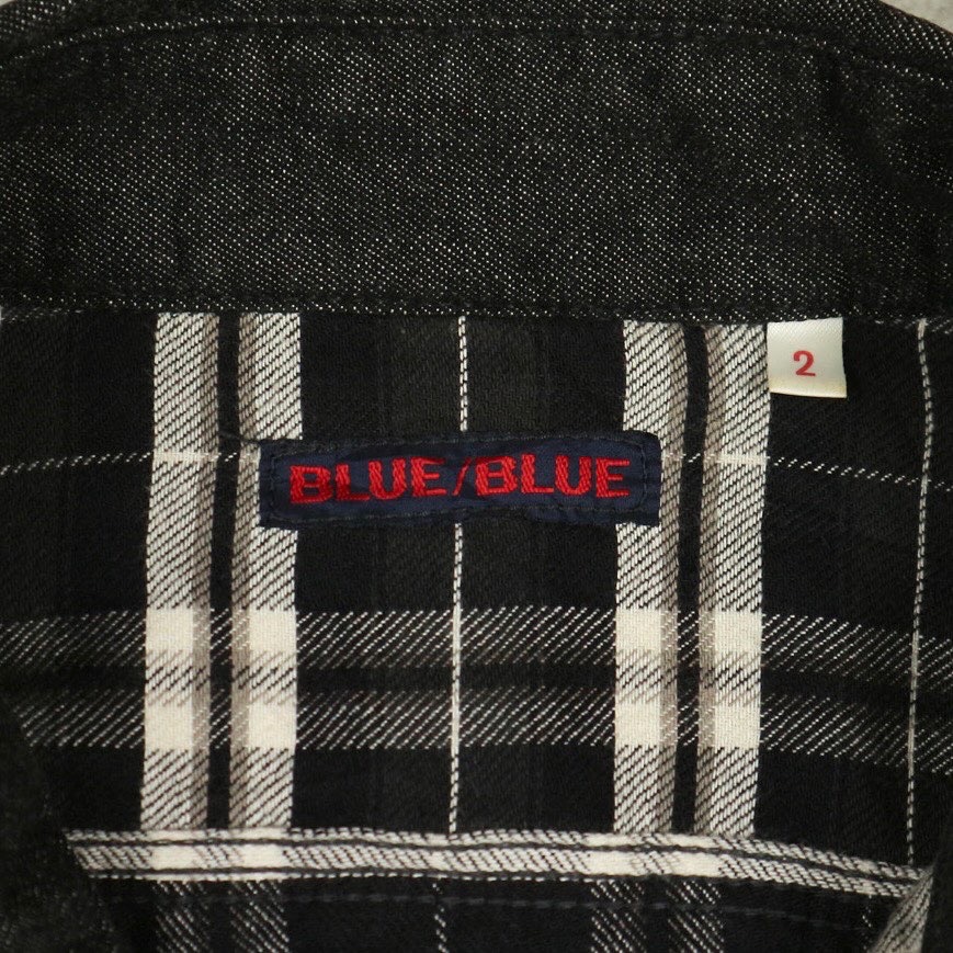 Blue Blue Flannel Work Shirt Size S