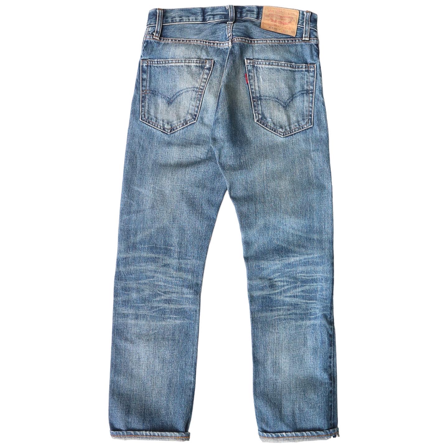 LEVI'S VINTAGE CLOTHING 1967 505 Selvedge Denim Jeans Size 29 denimister