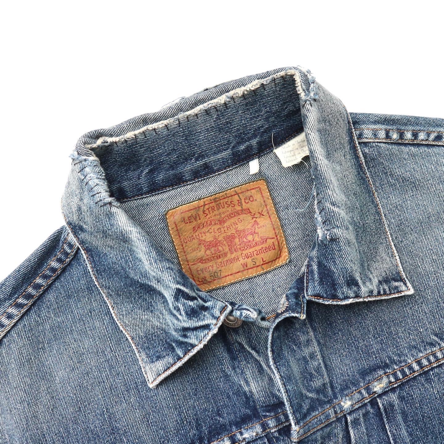 LEVI'S VINTAGE CLOTHING Type 2 Denim Jacket Size M denimister