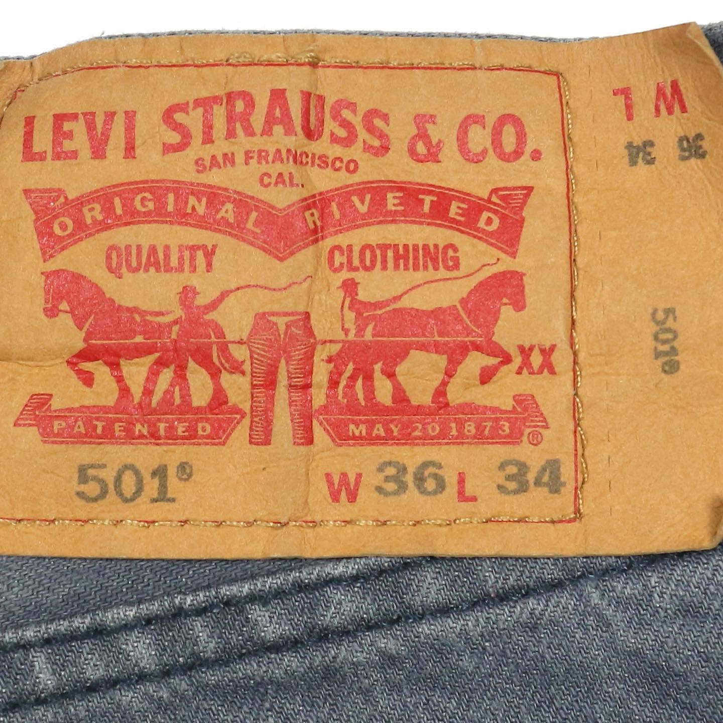 Levi’s 501 Denim Jeans Size 34