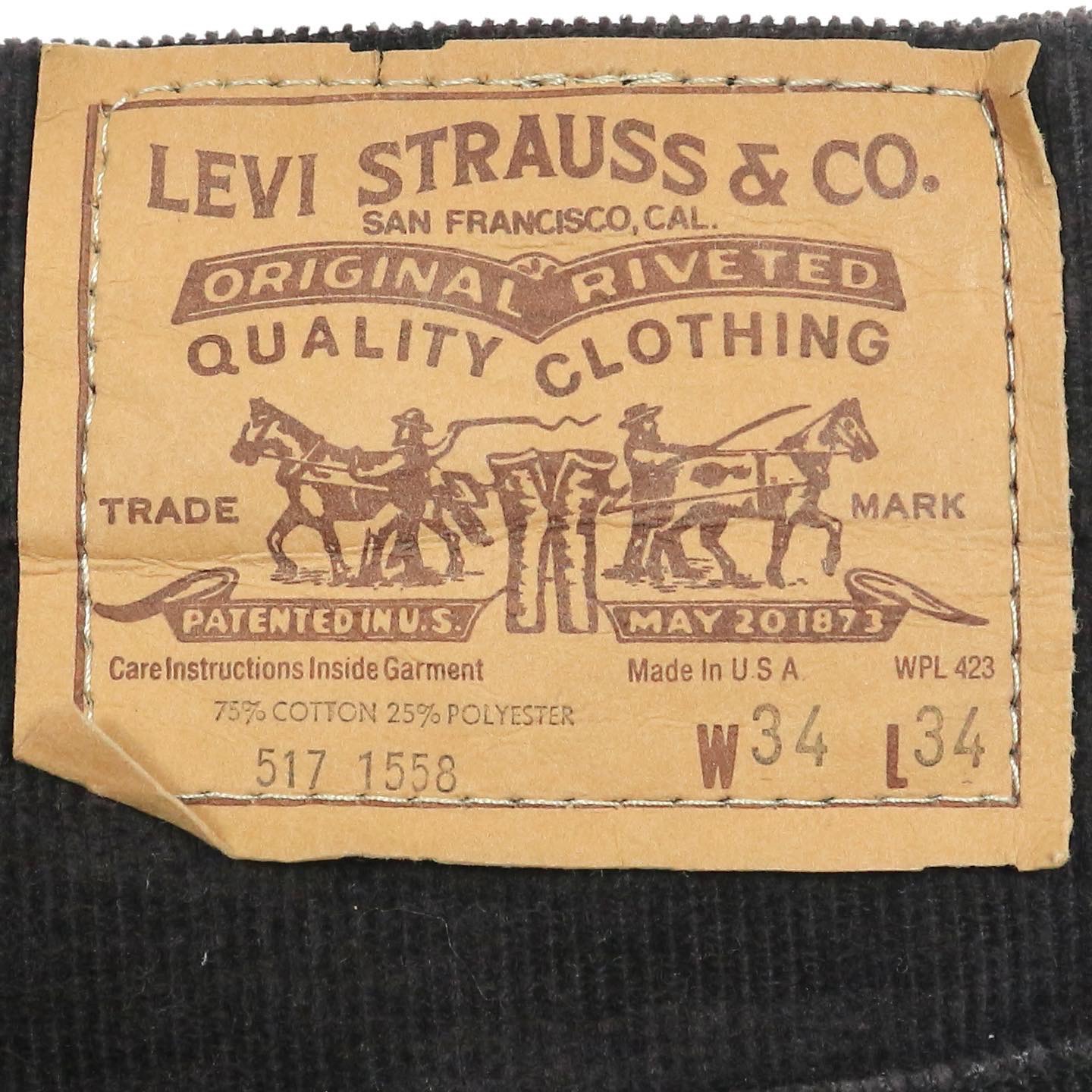 Vintage 80s Levi’s 517 USA Jeans Size 32