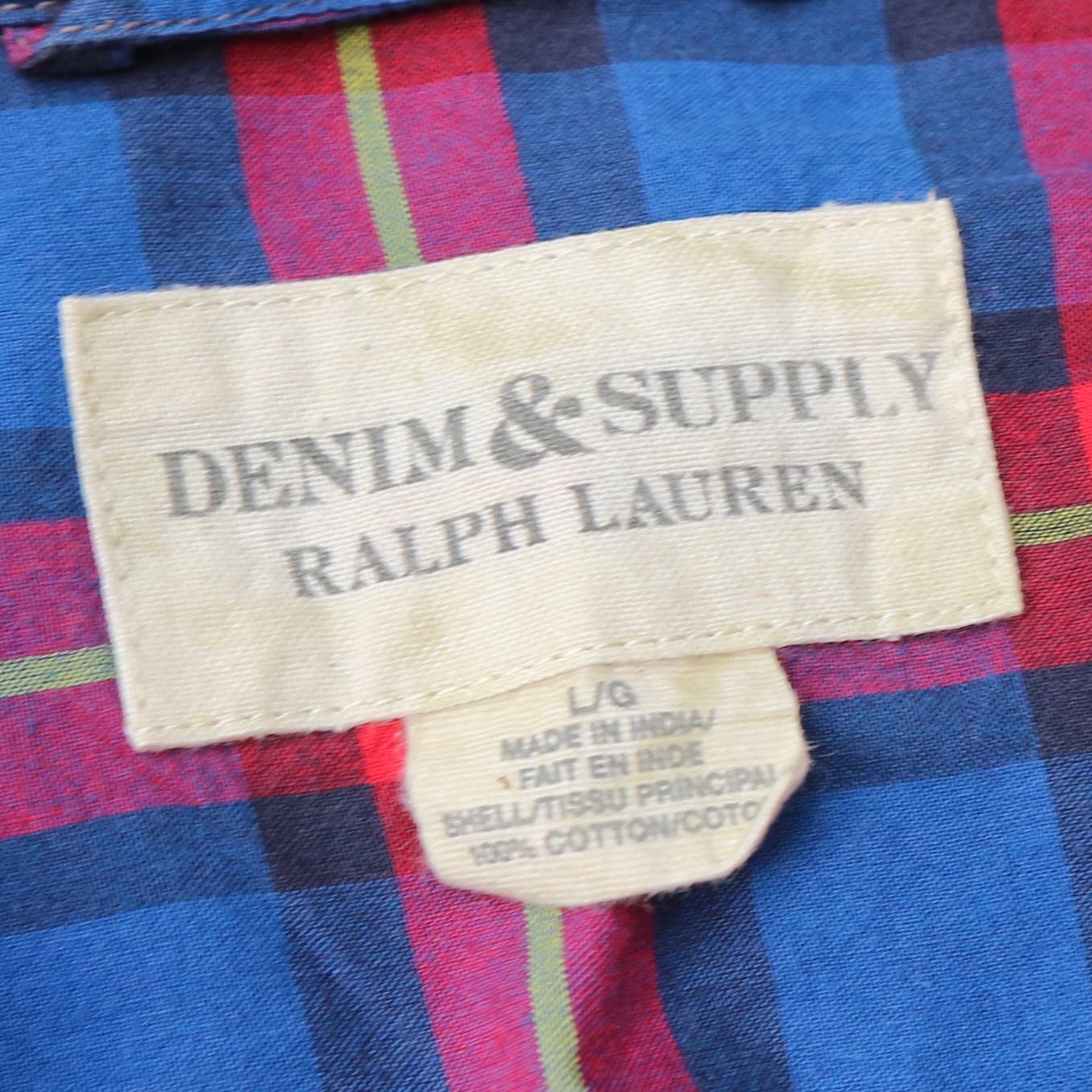 Denim & Supply Ralph Lauren Western Shirt Size L