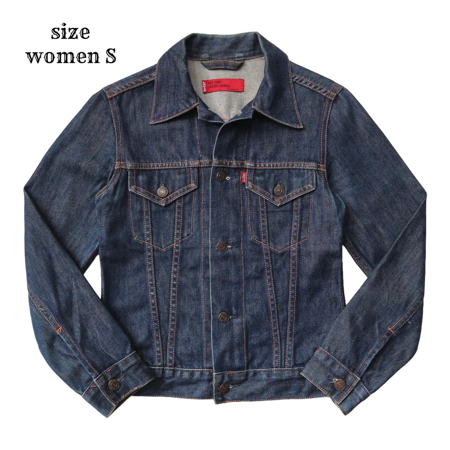 90s Levi's Trucker Denim Jacket Size Women's S denimister