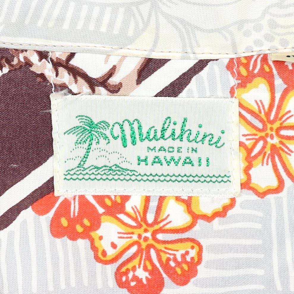 Malihini by Sun Surf Hawaiian Shirt Size M