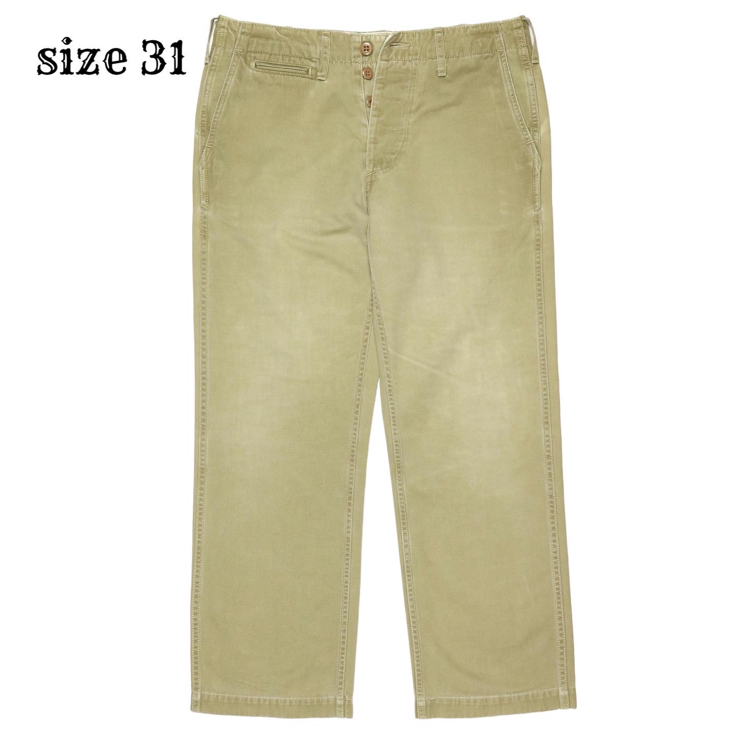 Fob Factory Khaki Pants Size 31