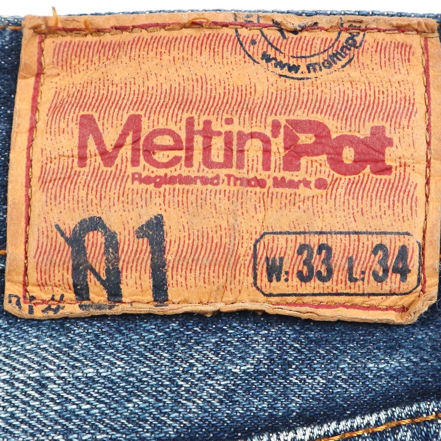 Meltin’Pot Japan Denim Jeans Size 33