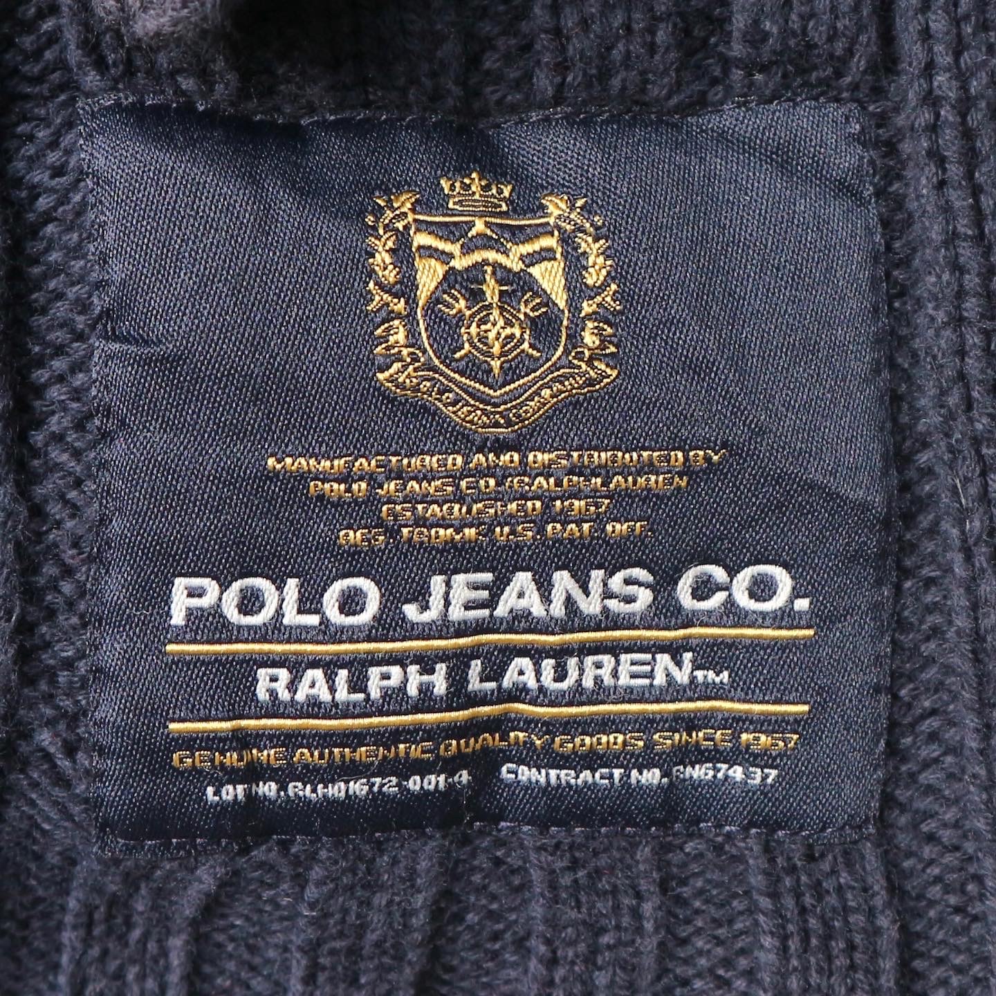 Polo by Ralph Lauren Half-zip Sweater Women's Size S denimister