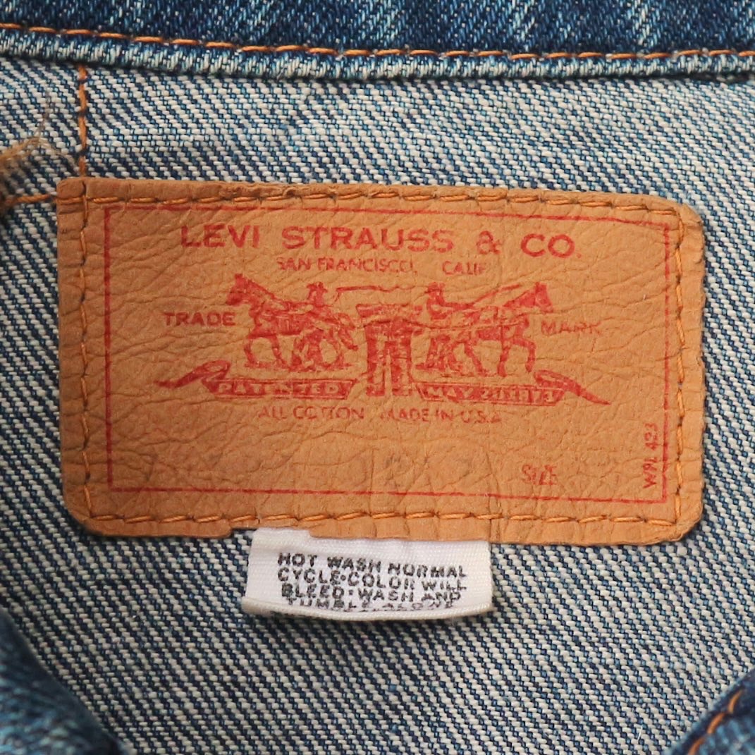 Vintage 70-80s Levi's USA Size XS denimister