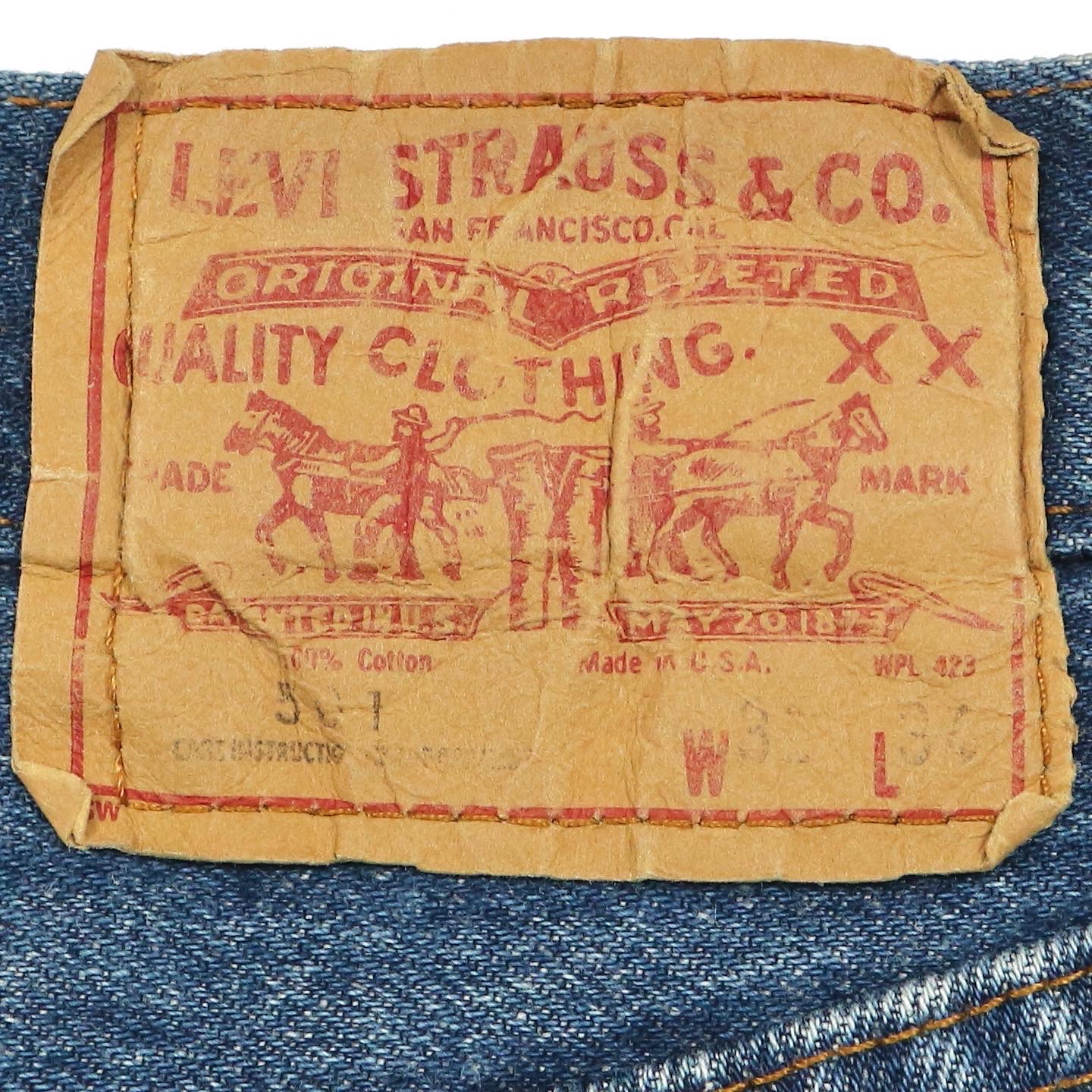 Vintage 80s Levi’s 501 USA Denim Jeans Size 27