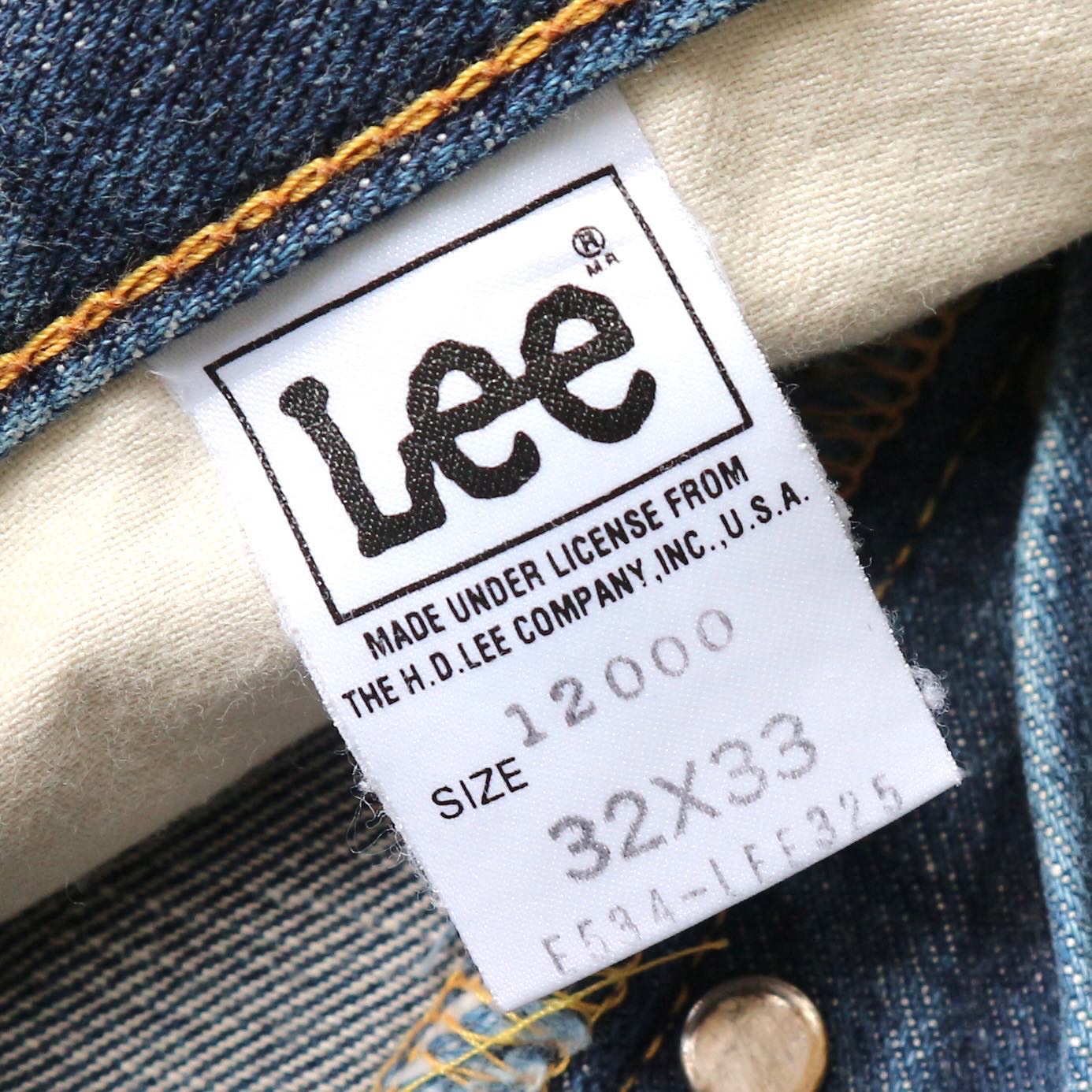 Lee Selvedge Denim Jeans Size 33 denimister