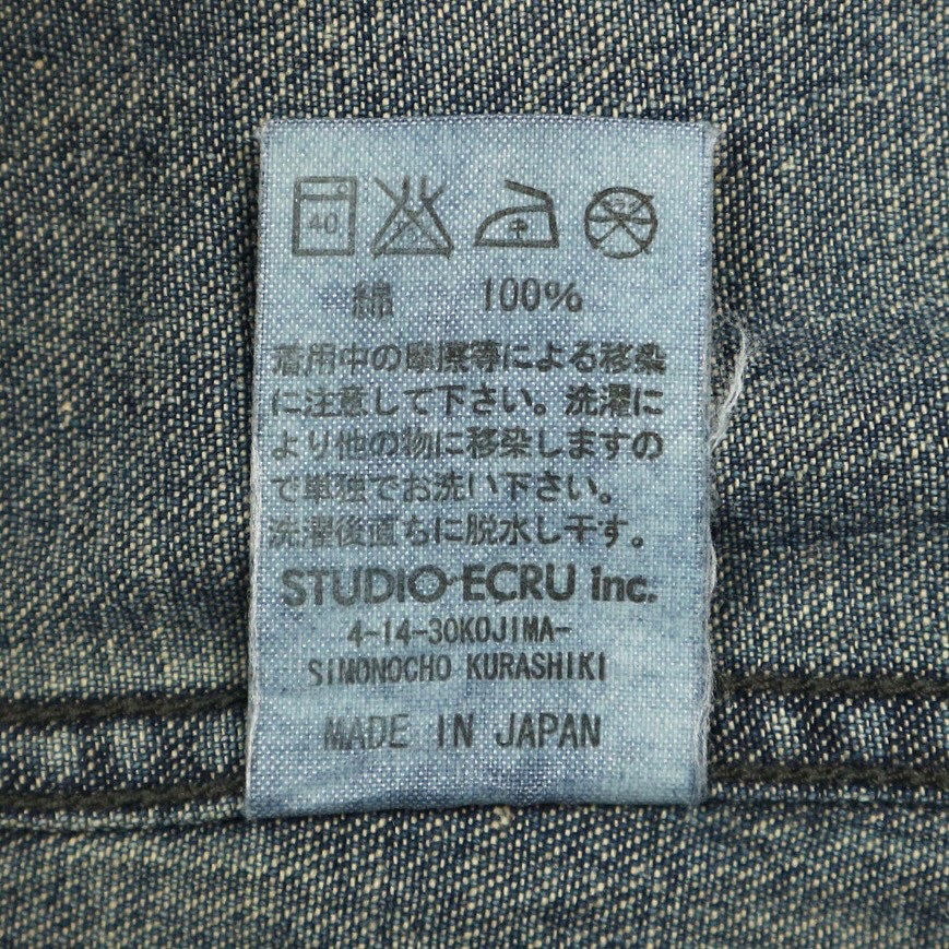 FOB Factory Denim Western Shirt Size M