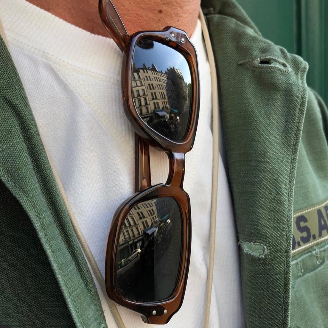 Kính Mát Vintage 80s U.S. Military Sunglasses