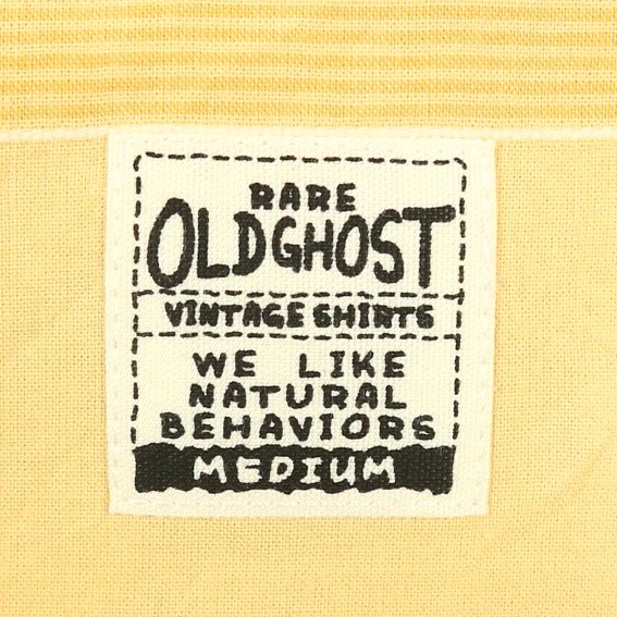 Old Ghost Open Collar Shirt Size M