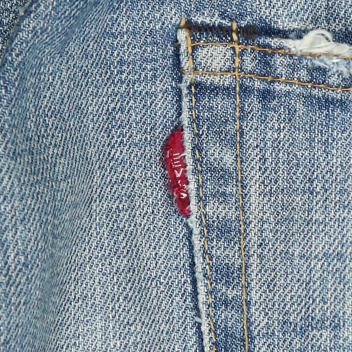 LEVI’S VINTAGE CLOTHING 1971 501 Selvedge Denim Jeans Size 34