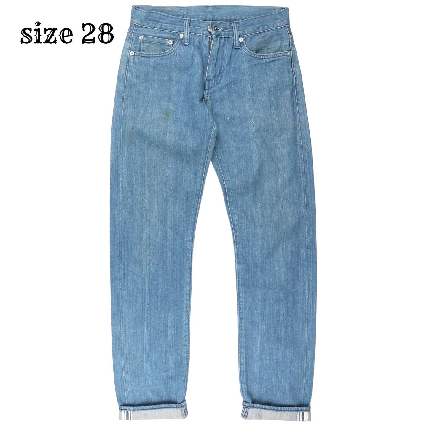 Levi’s 511 Selvedge Denim Jeans Size 28