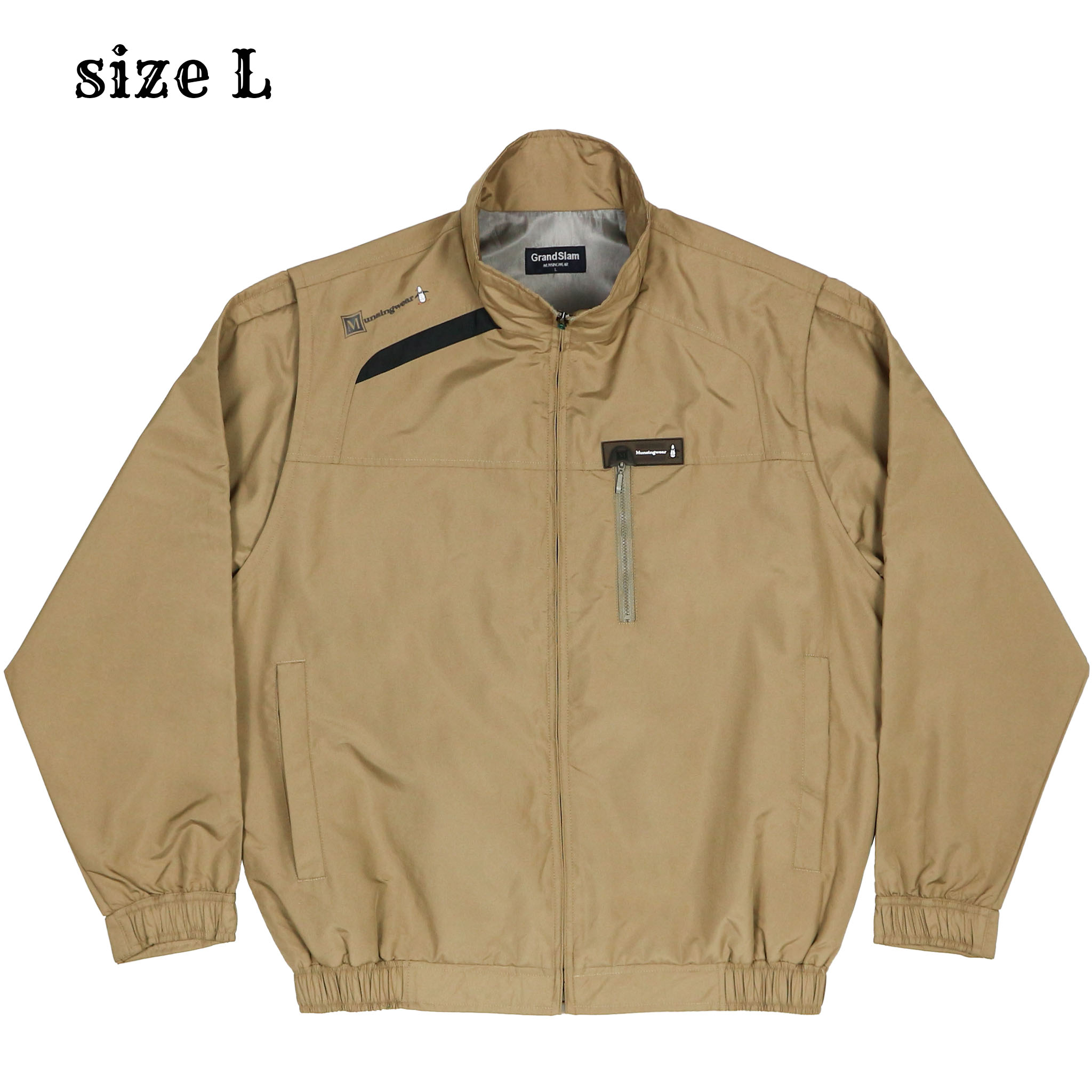 Munsingwear Grand Slam Windbreaker Jacket Size L