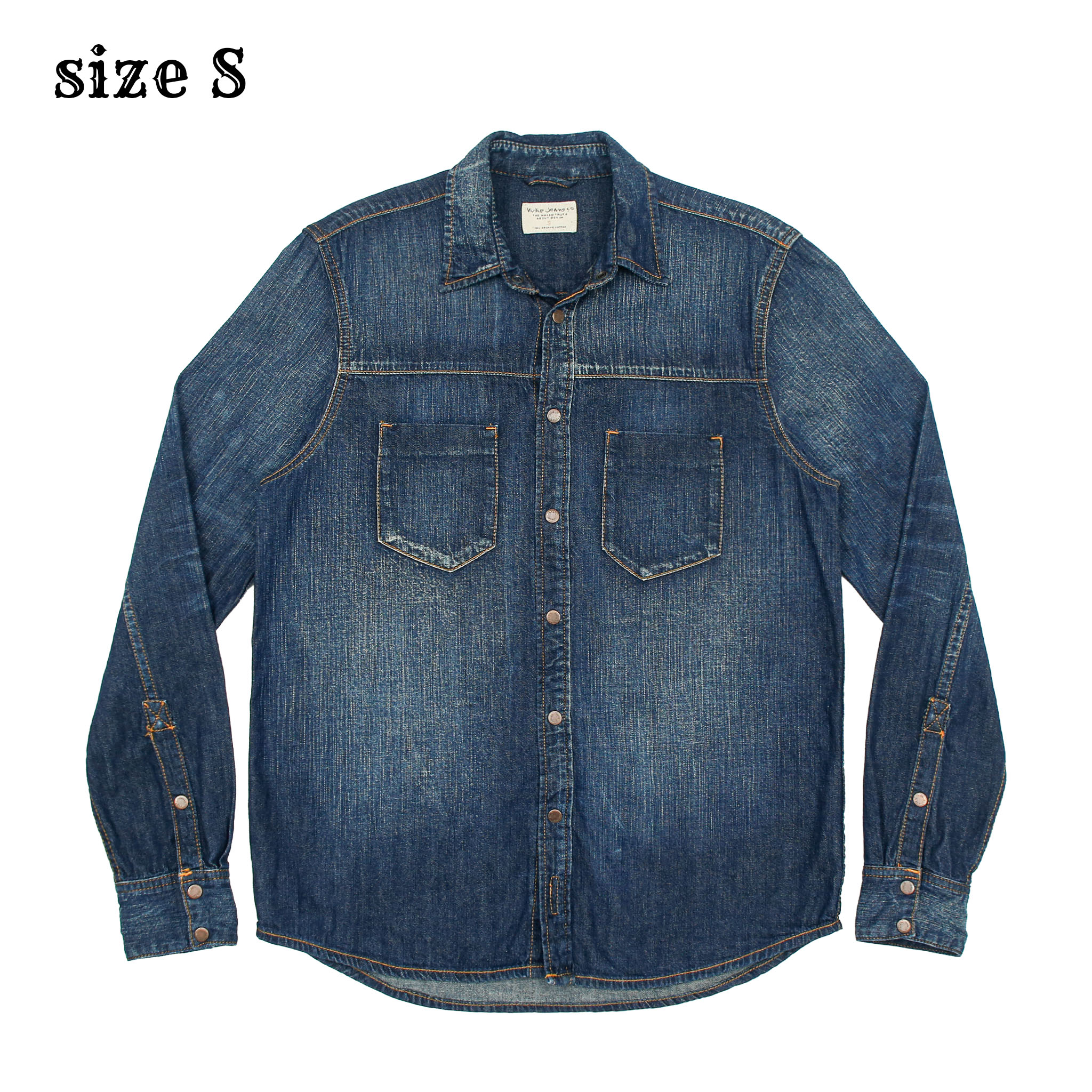 Nudie Jeans Co. Denim Shirt Size S