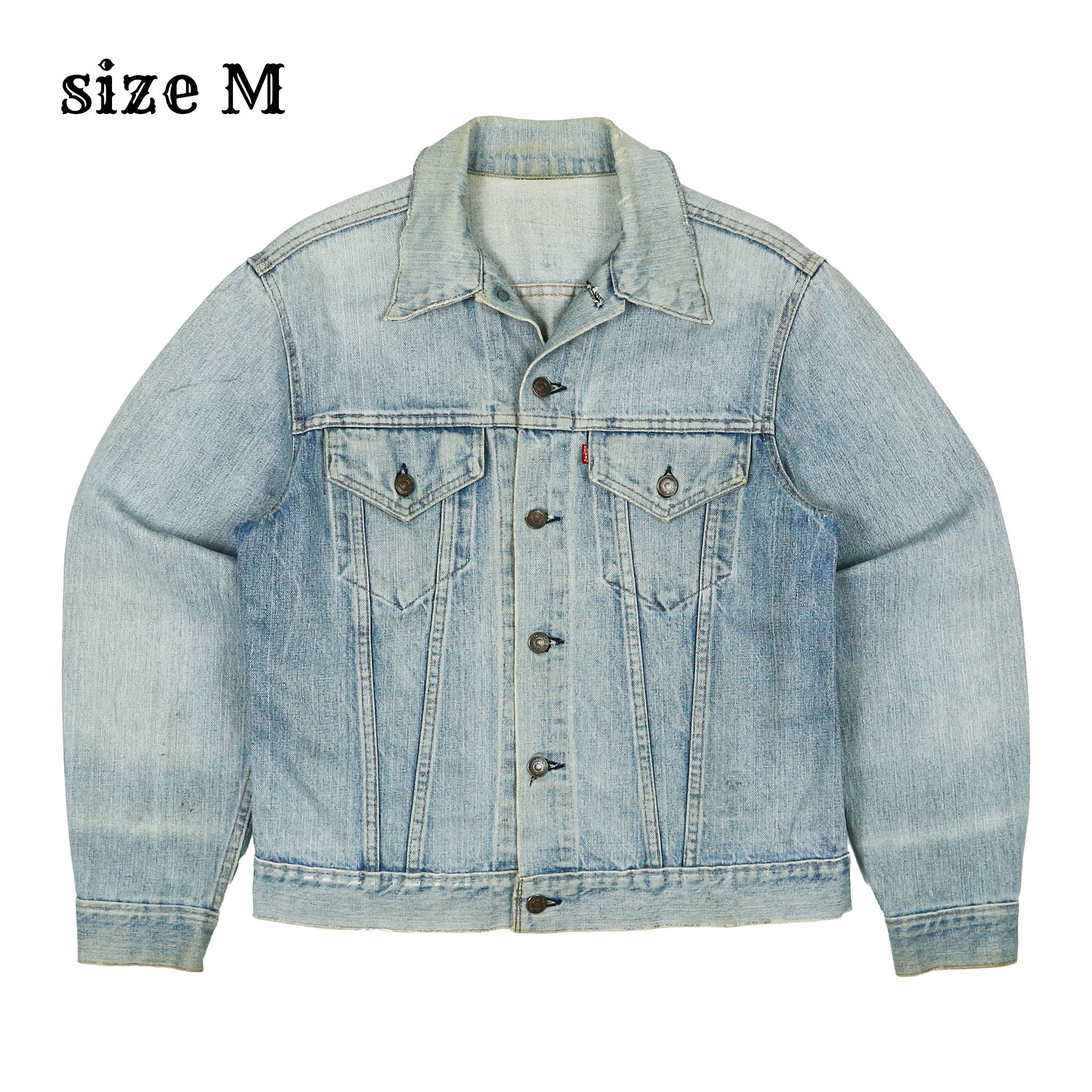 Vintage 70s Levi’s USA Type 3 Denim Jacket Size M