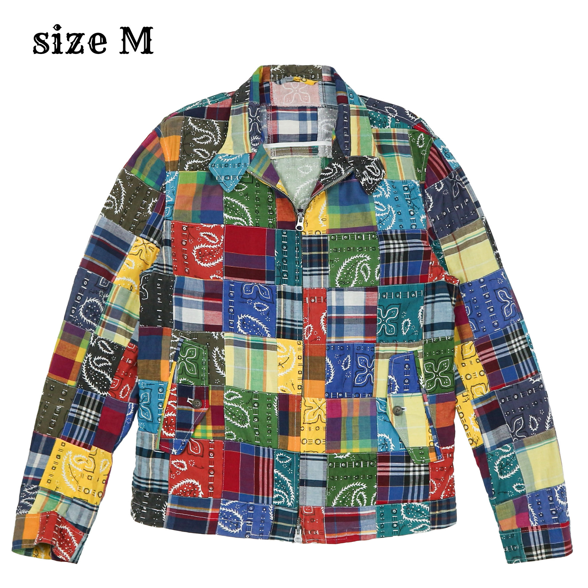 Kinman Co. Japan Patchwork Sport Jacket Size M
