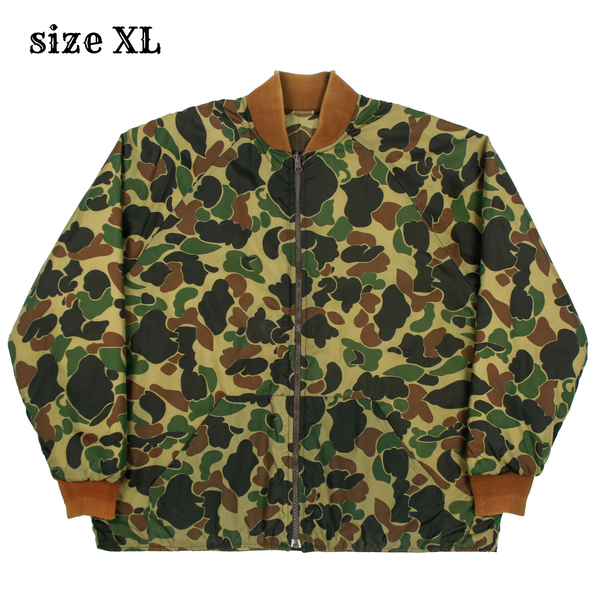 Reversible Frog Camo Hunting Jacket Size XL