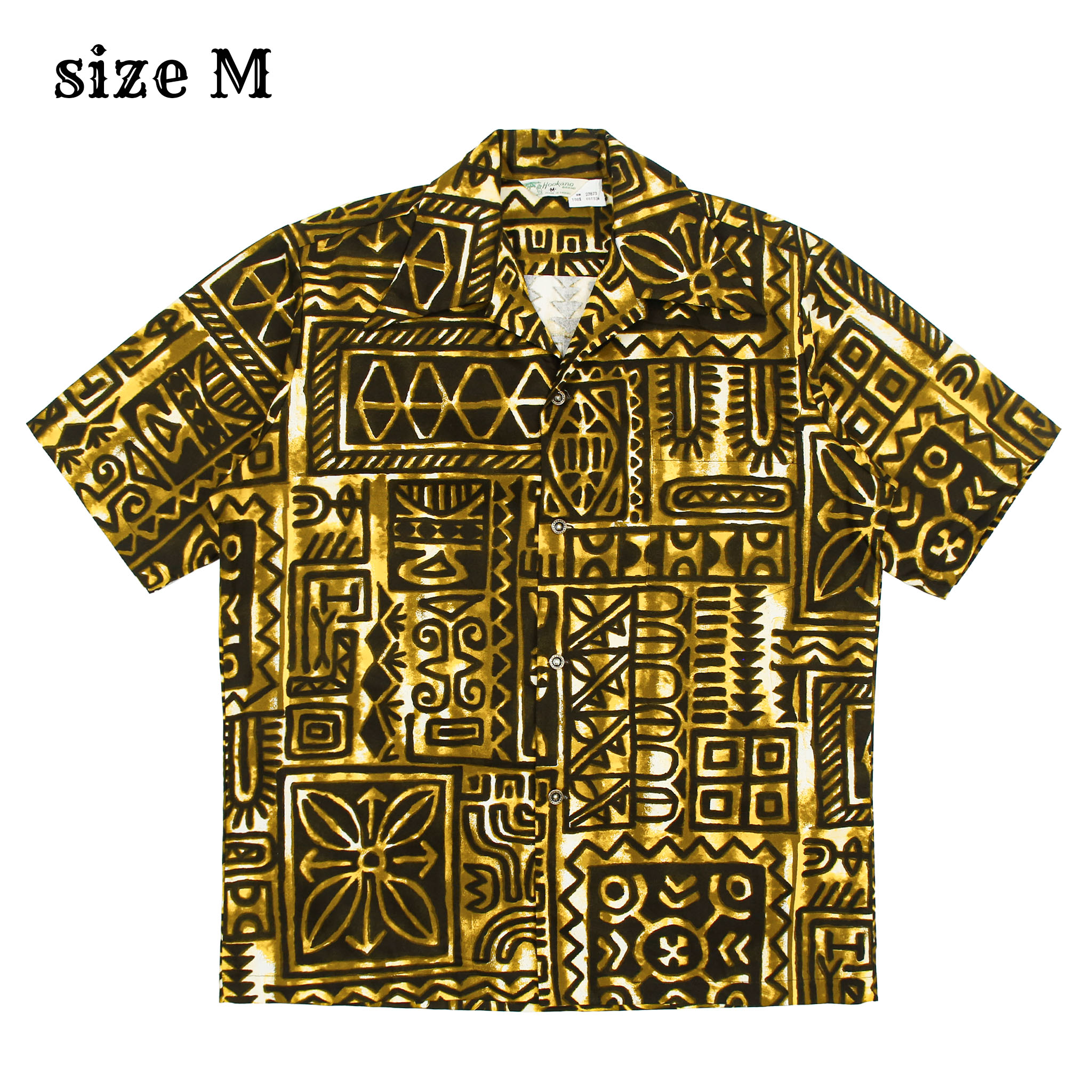 Vintage 60s Hookano Hawaiian Shirt Size M