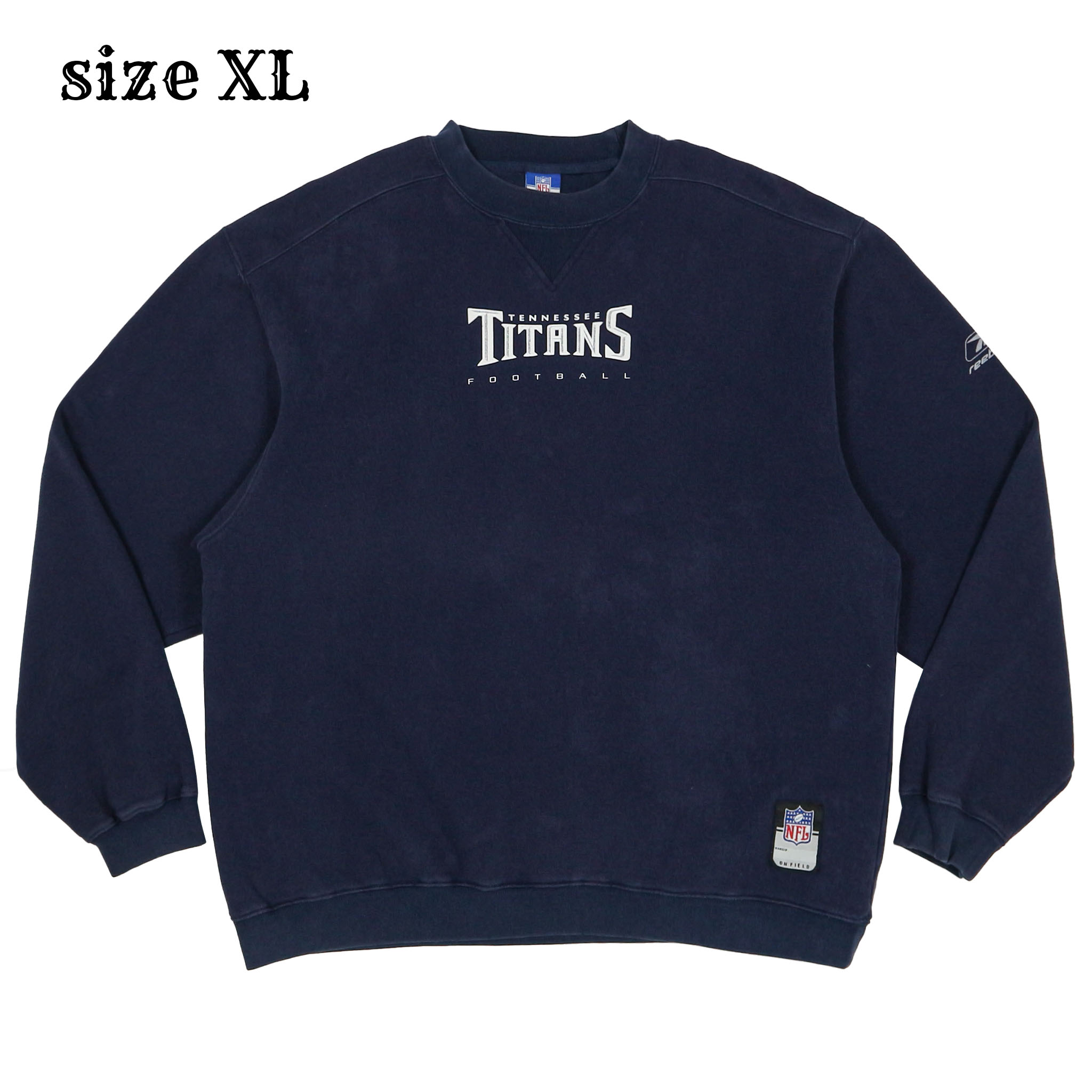Reebok NFL Tennessee Titans Sweatshirt Size XL