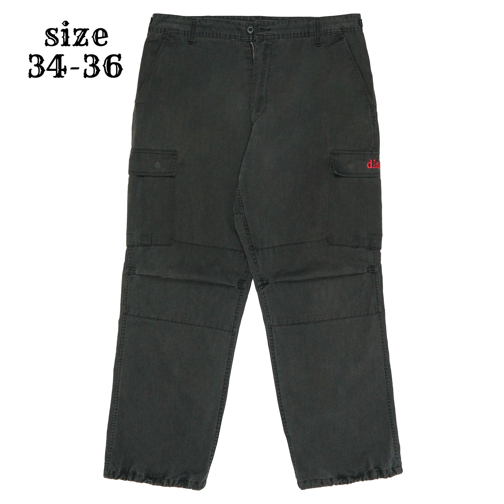Rothco BDU Black Combat Trousers Size 34-36