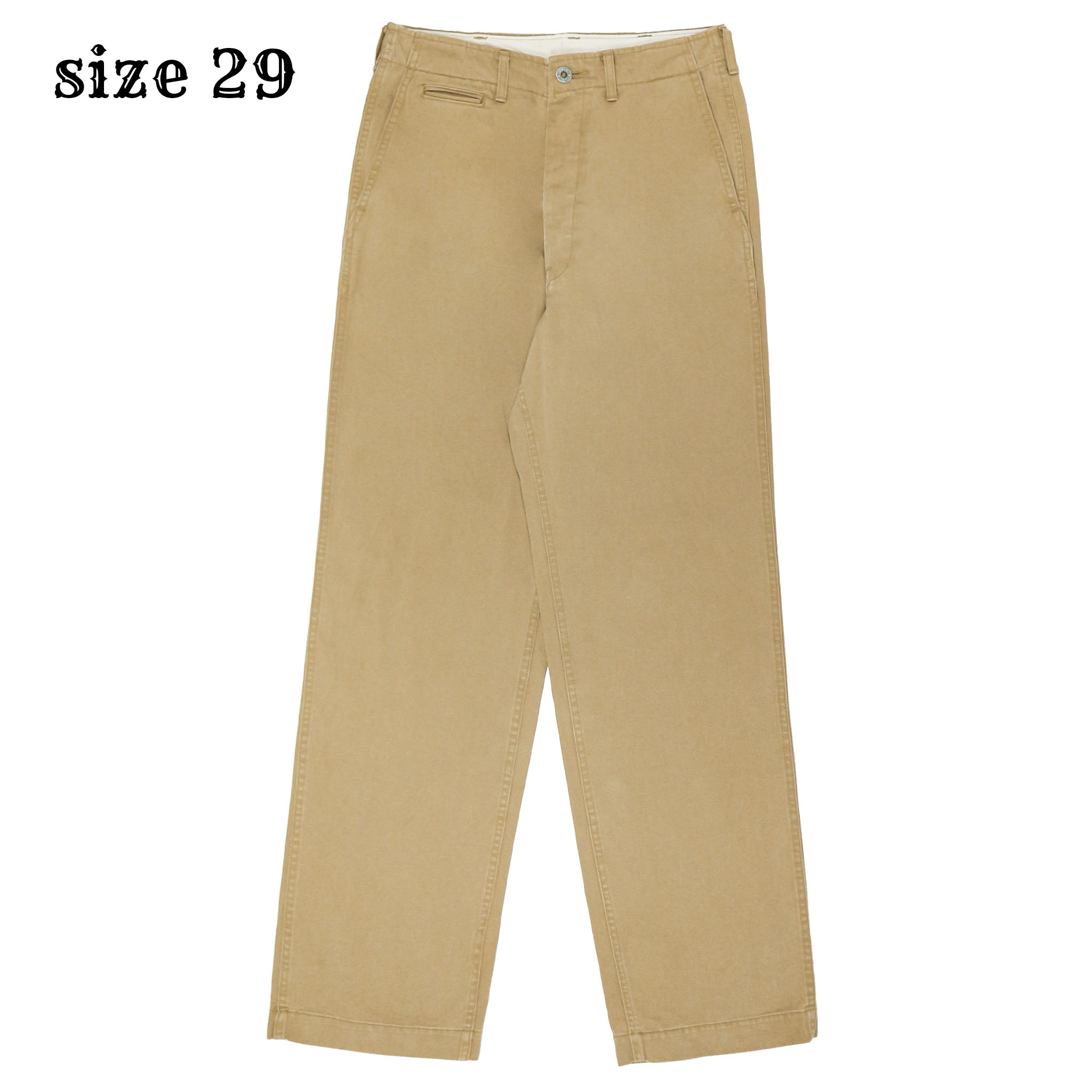90s Bobson Japan Type Military Khaki Pants Size 29