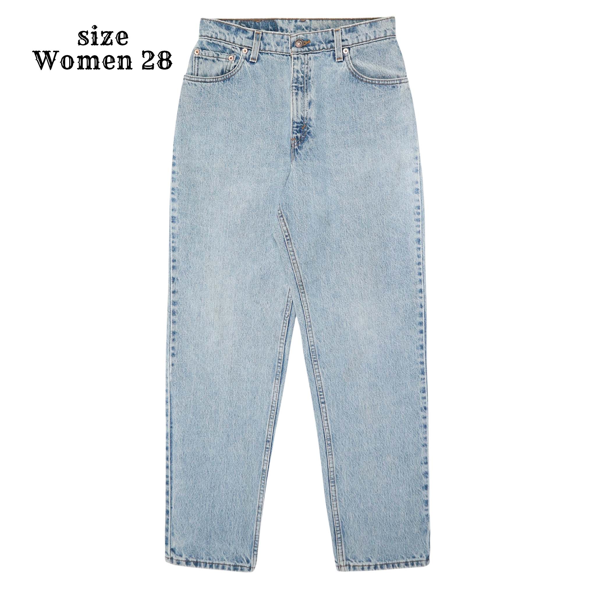 90s Levi's 550 USA Denim Jeans Women Size 28