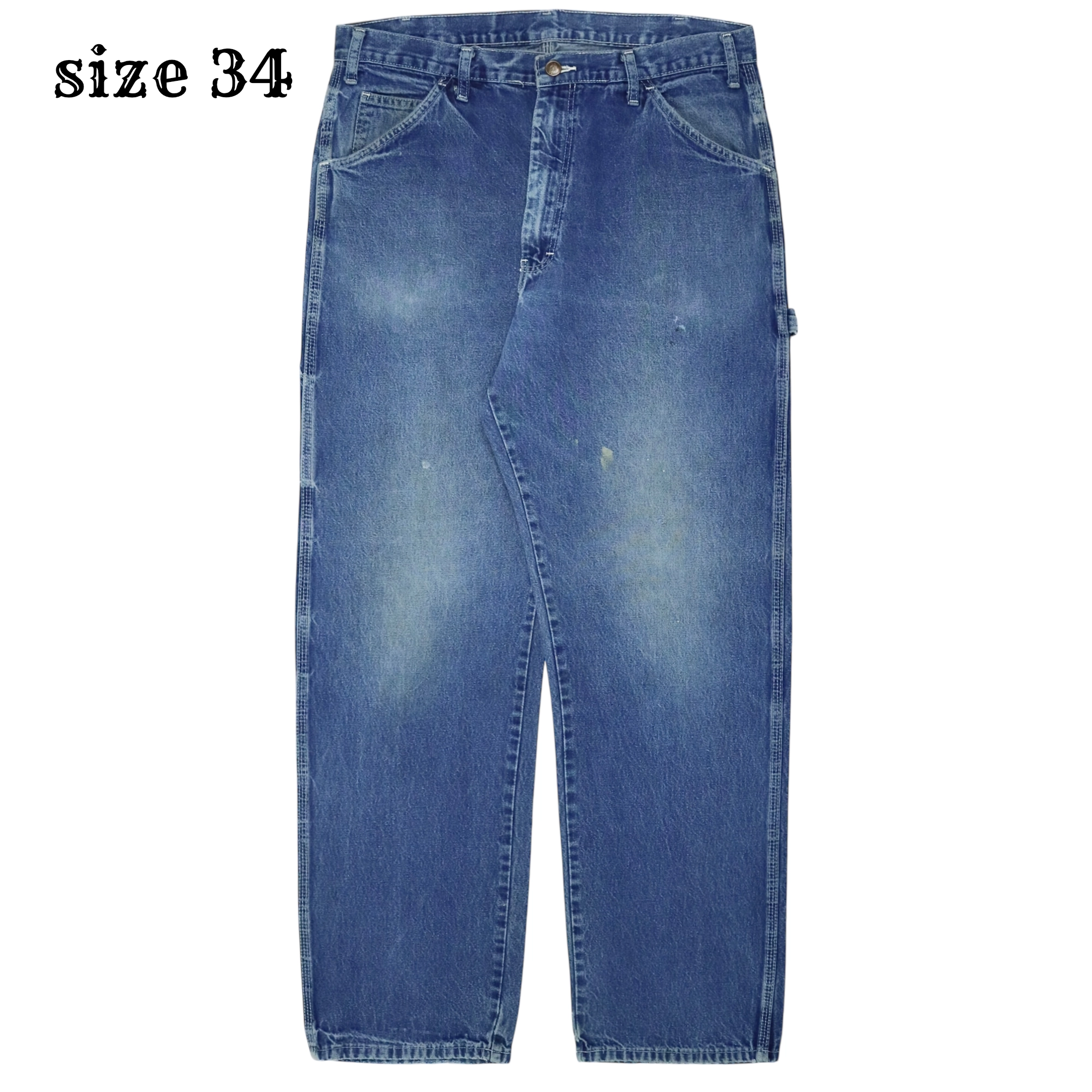 90s Dickies Denim Carpenter Pants Size 34