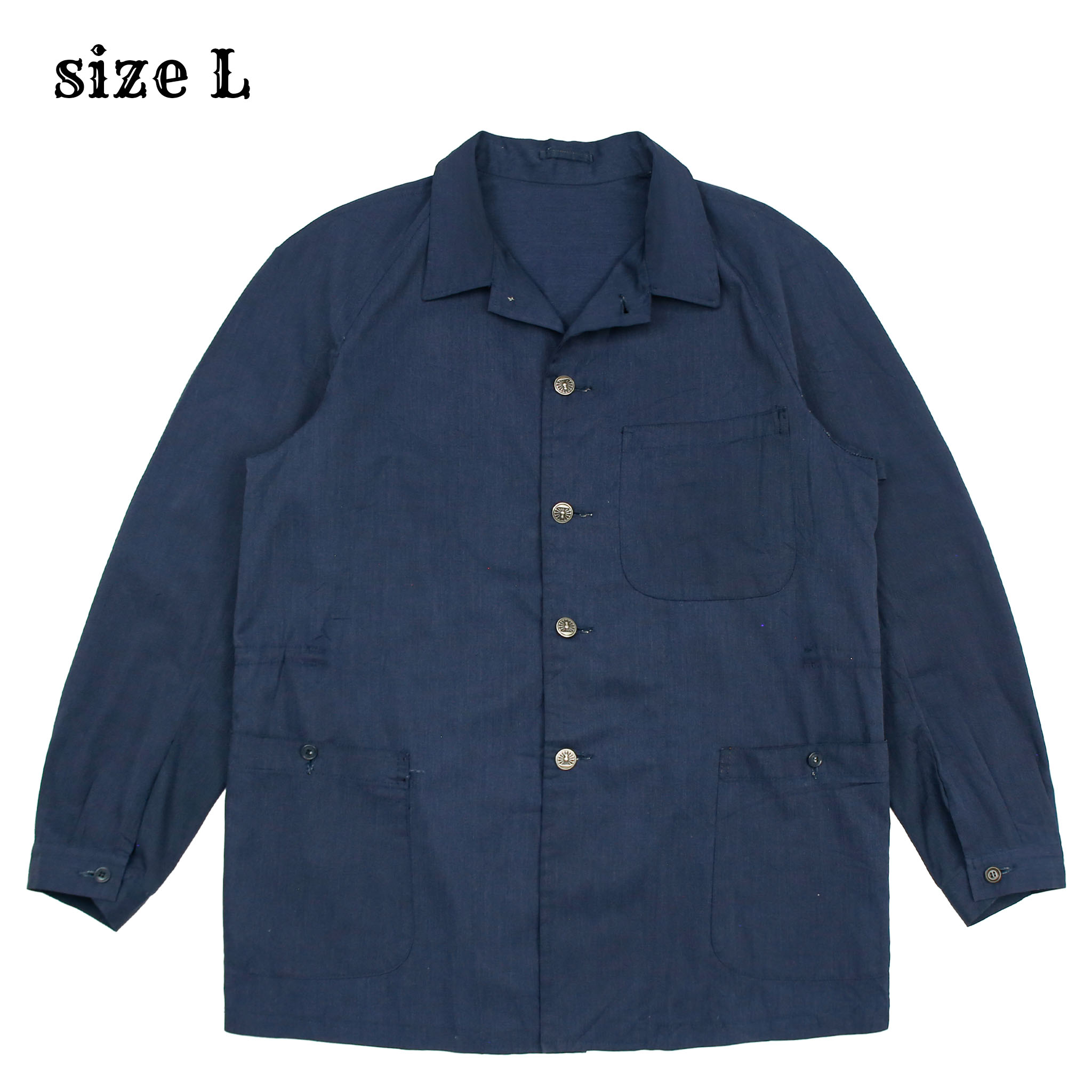 Vintage 70s Japan Railroad Worker Jacket Size L