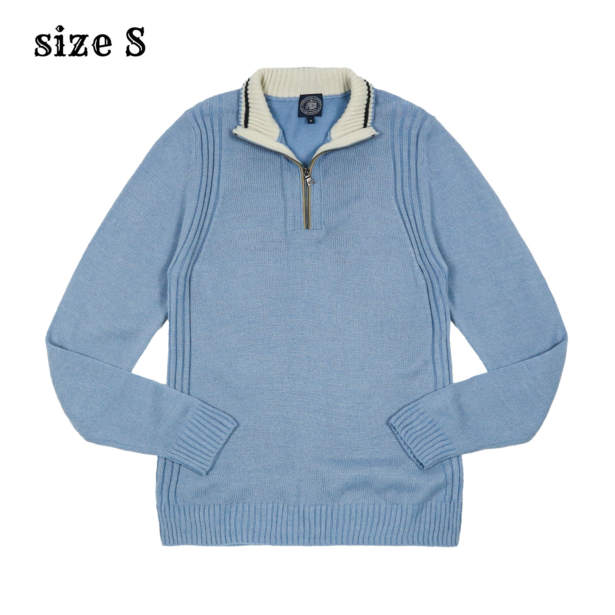 J.Press 1/4 Zip Wool Sweatshirt Size S