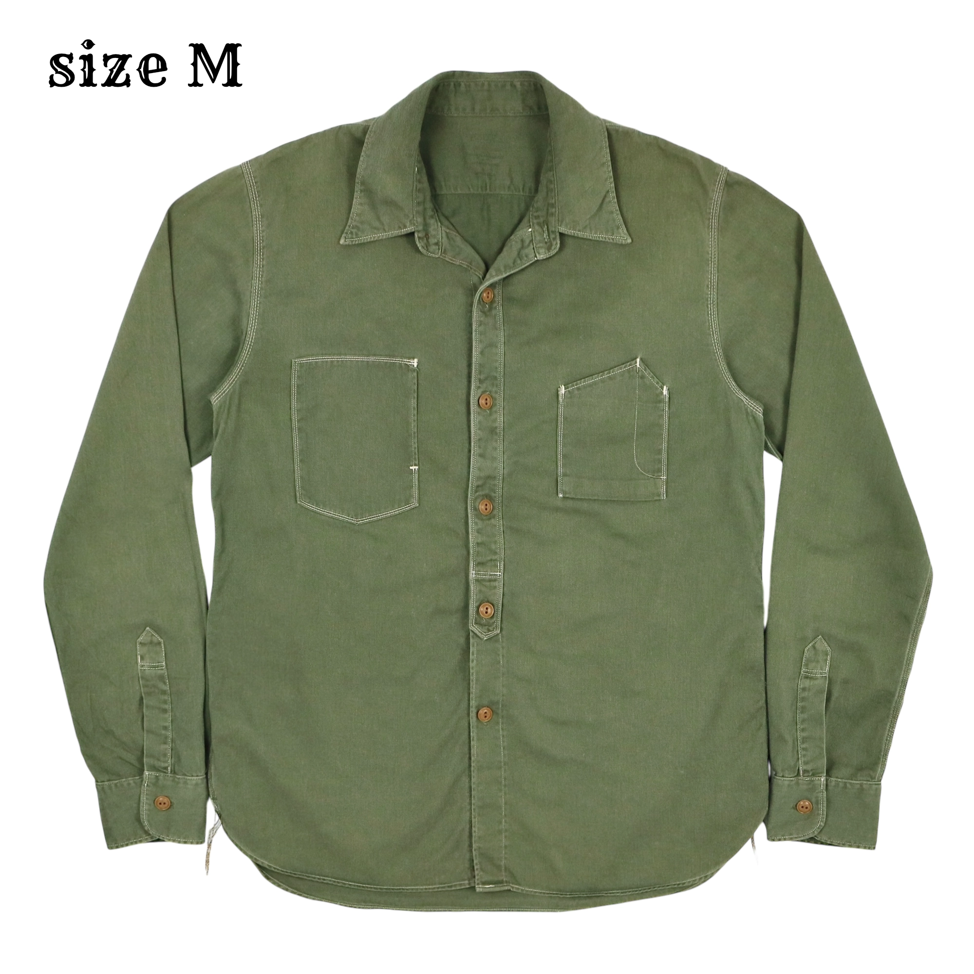 Spellbound Japan Olive Work Shirt Size M