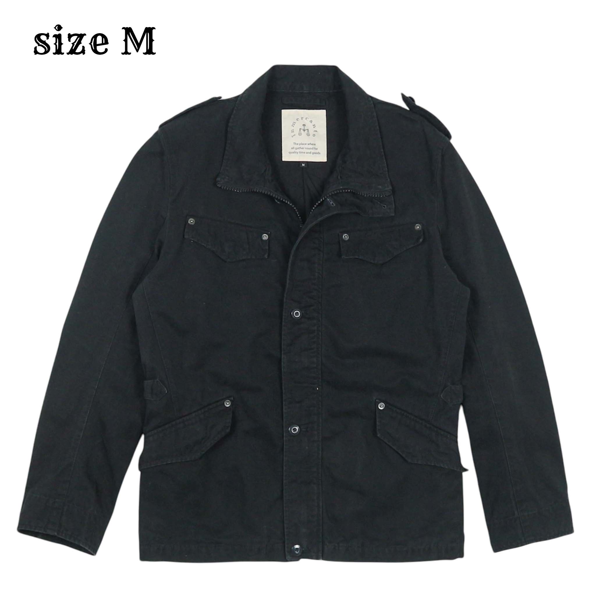 Inmercanto Black Field Jacket Size M