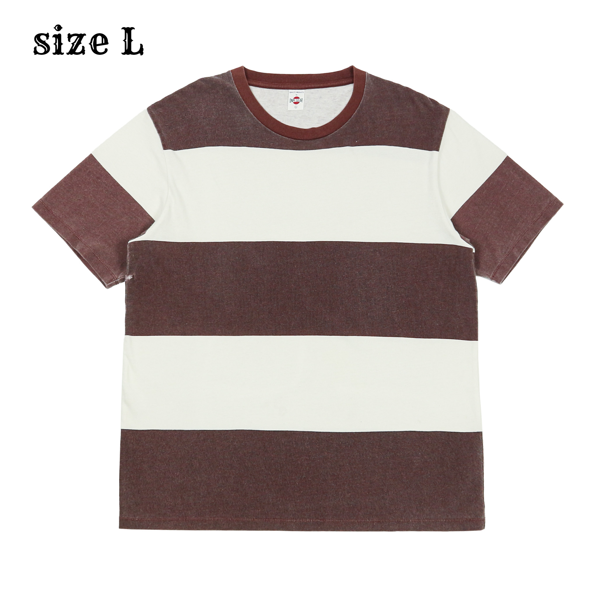 Dnm Gear by Denime Japan Stripe T-Shirt Size L