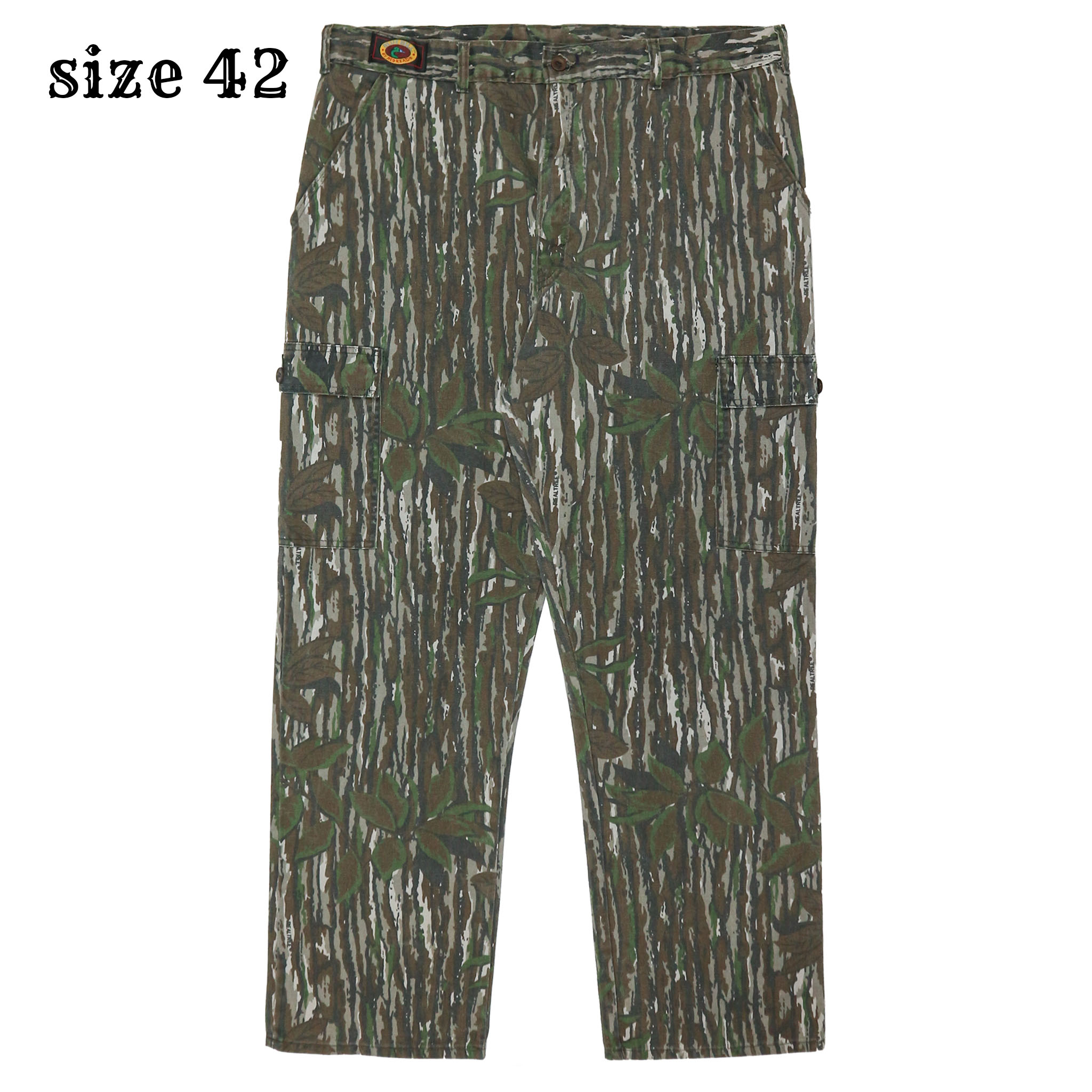 Vtg Blue Bill Red Head USA Realtree Pants Size 42