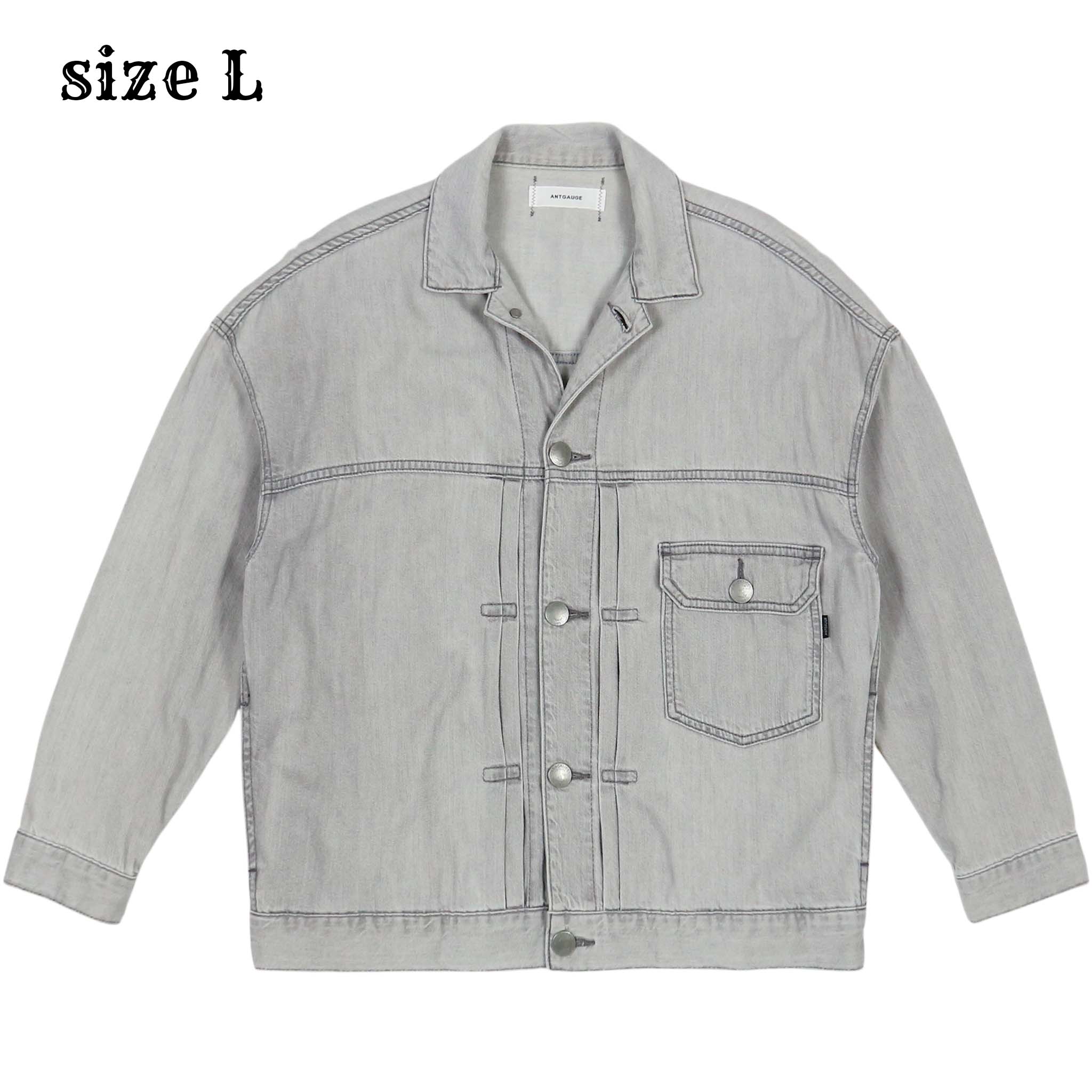 Antigauge Japan Brand Denim Jacket Size L