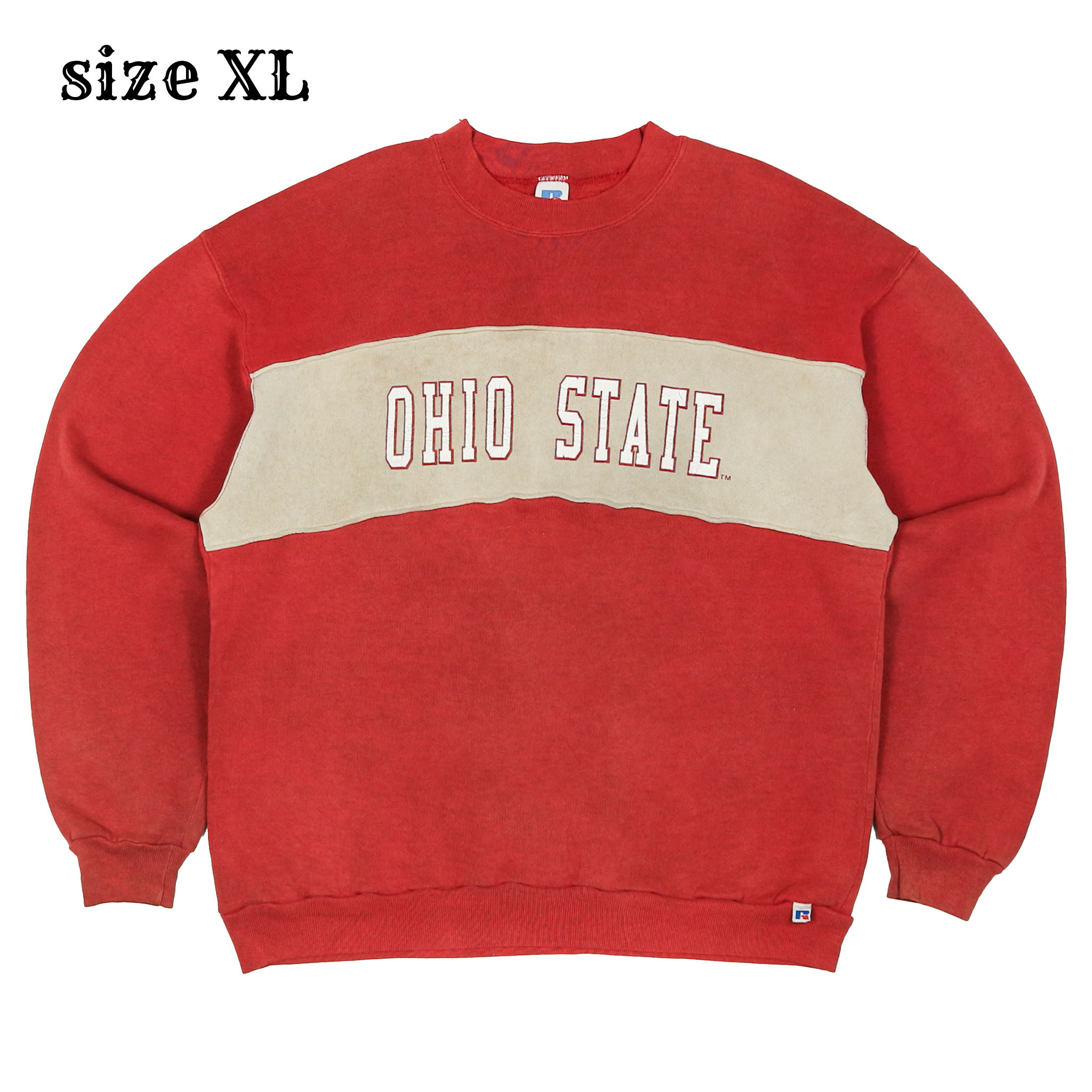 Vintage 80s Russell Ohio State Sweater Size XL