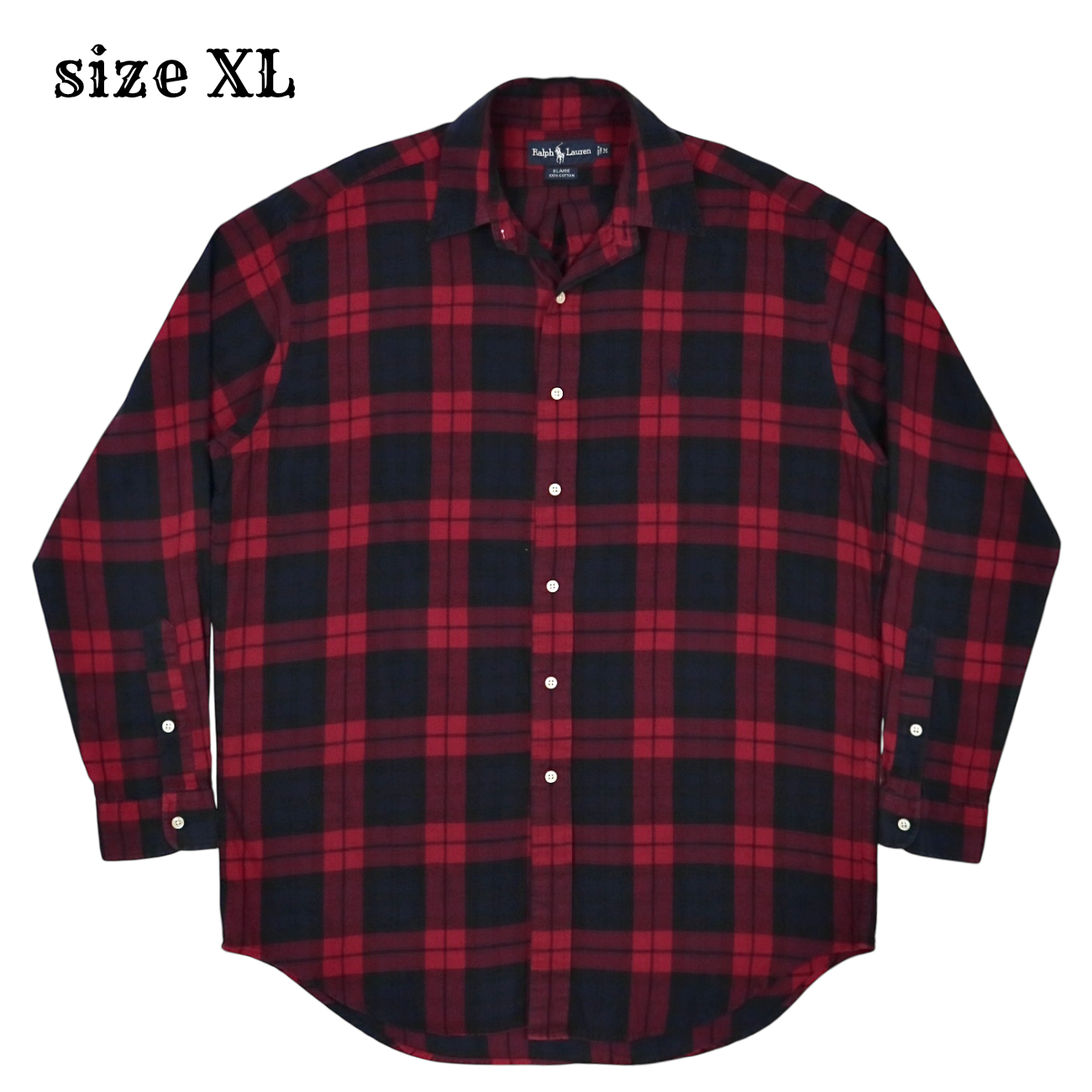 90s Polo Ralph Lauren Button-down Shirt Size XL