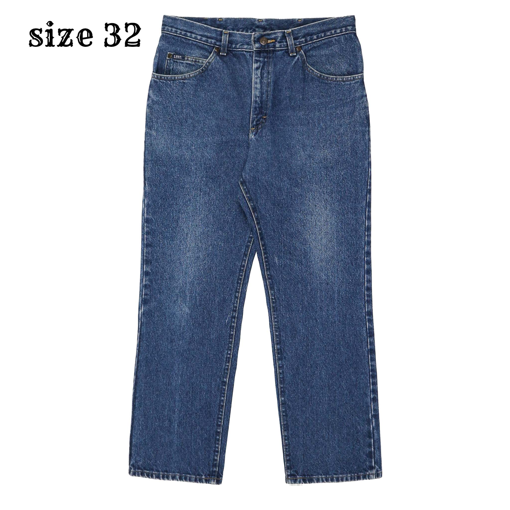 90s Lee Denim Faded Blue Jeans Size 32