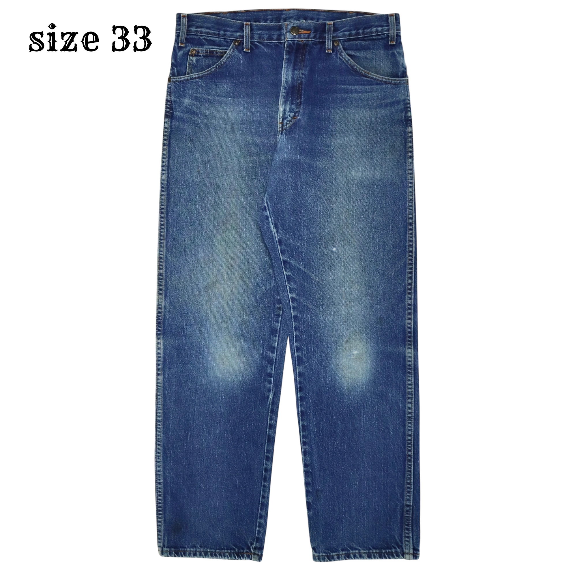 Dickies Denim Worker Jeans Regular Fit Size 33