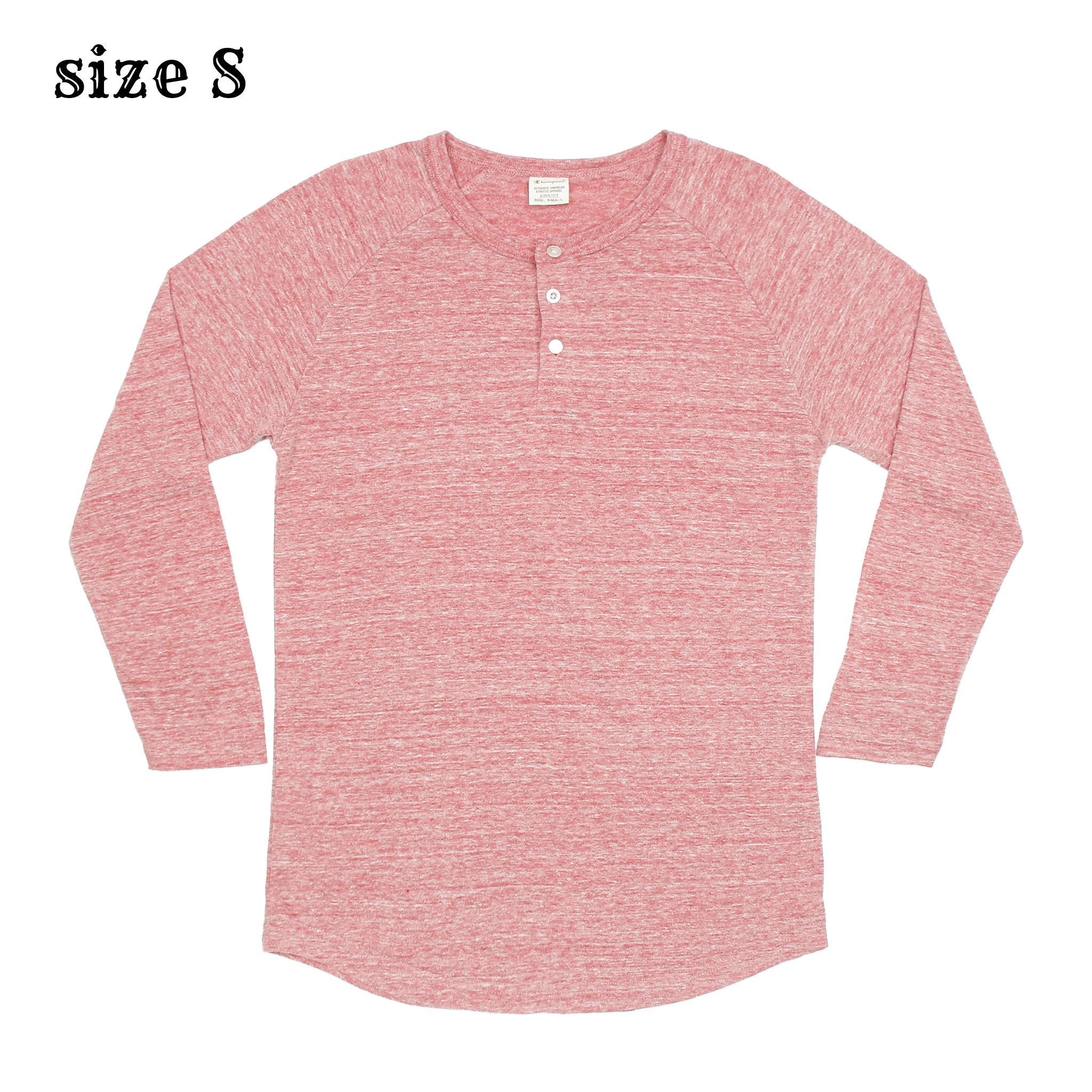 Champion Classic Henley Shirt Size S