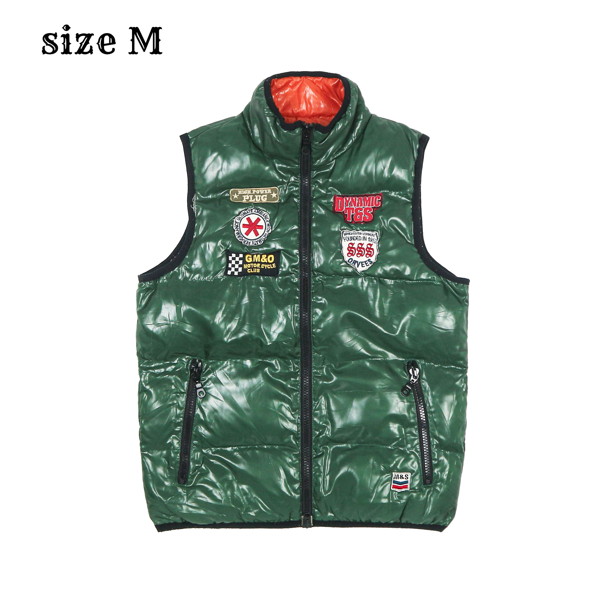 M&S Japan Motorcycle Down Vest Size M
