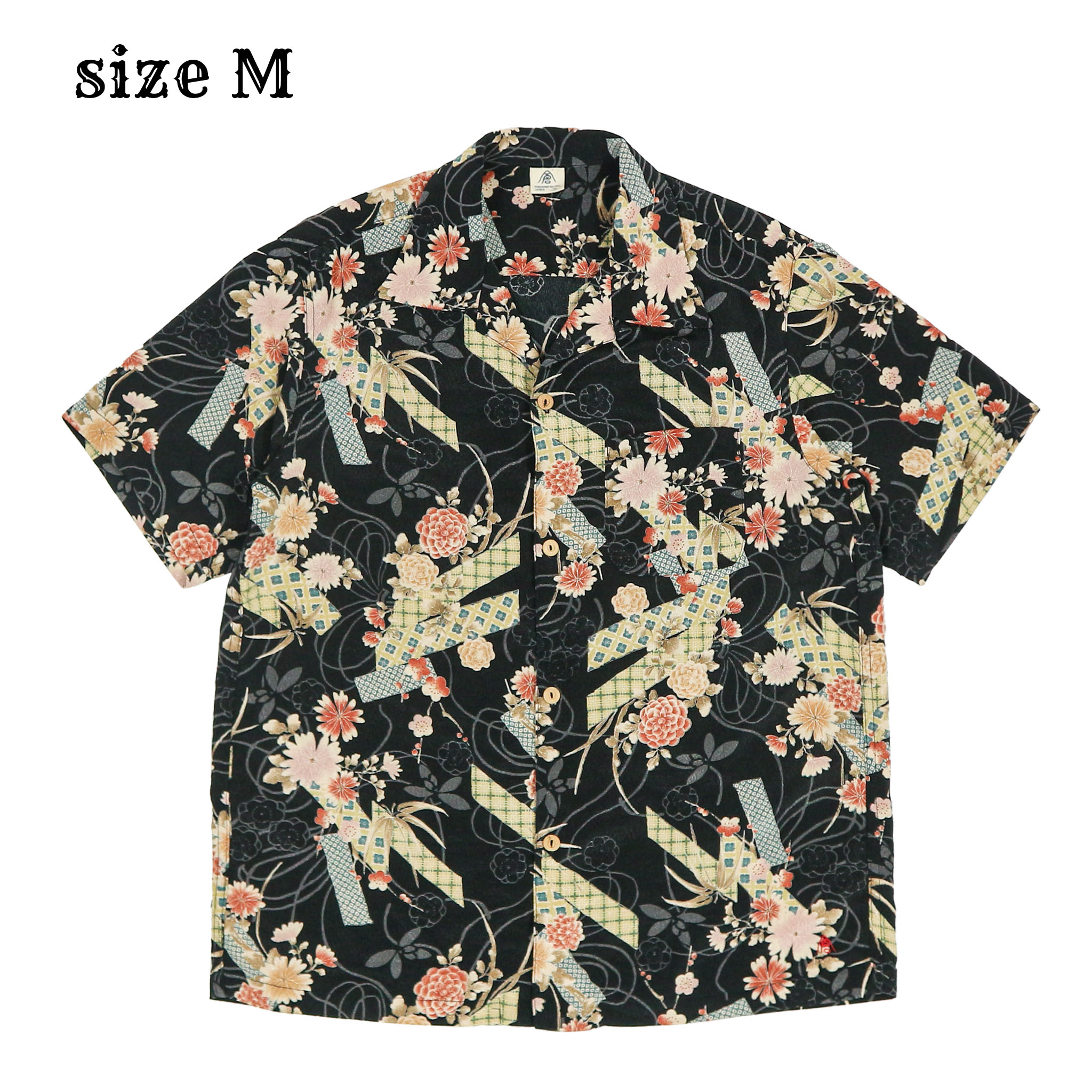 Eternal Japan Oriental Hawaiian Shirt Size M