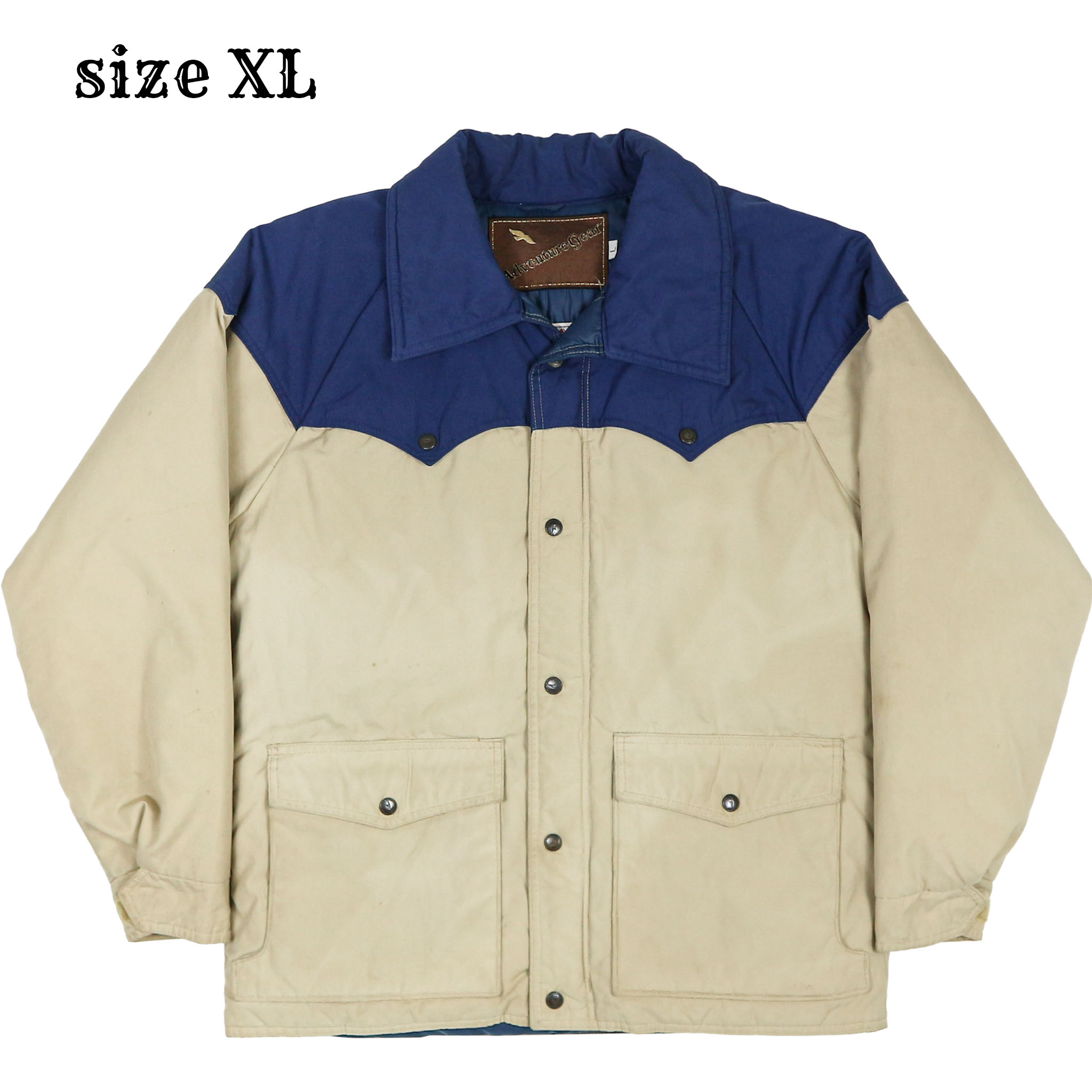 90s Adventure Gear Down Western Jacket Size XL