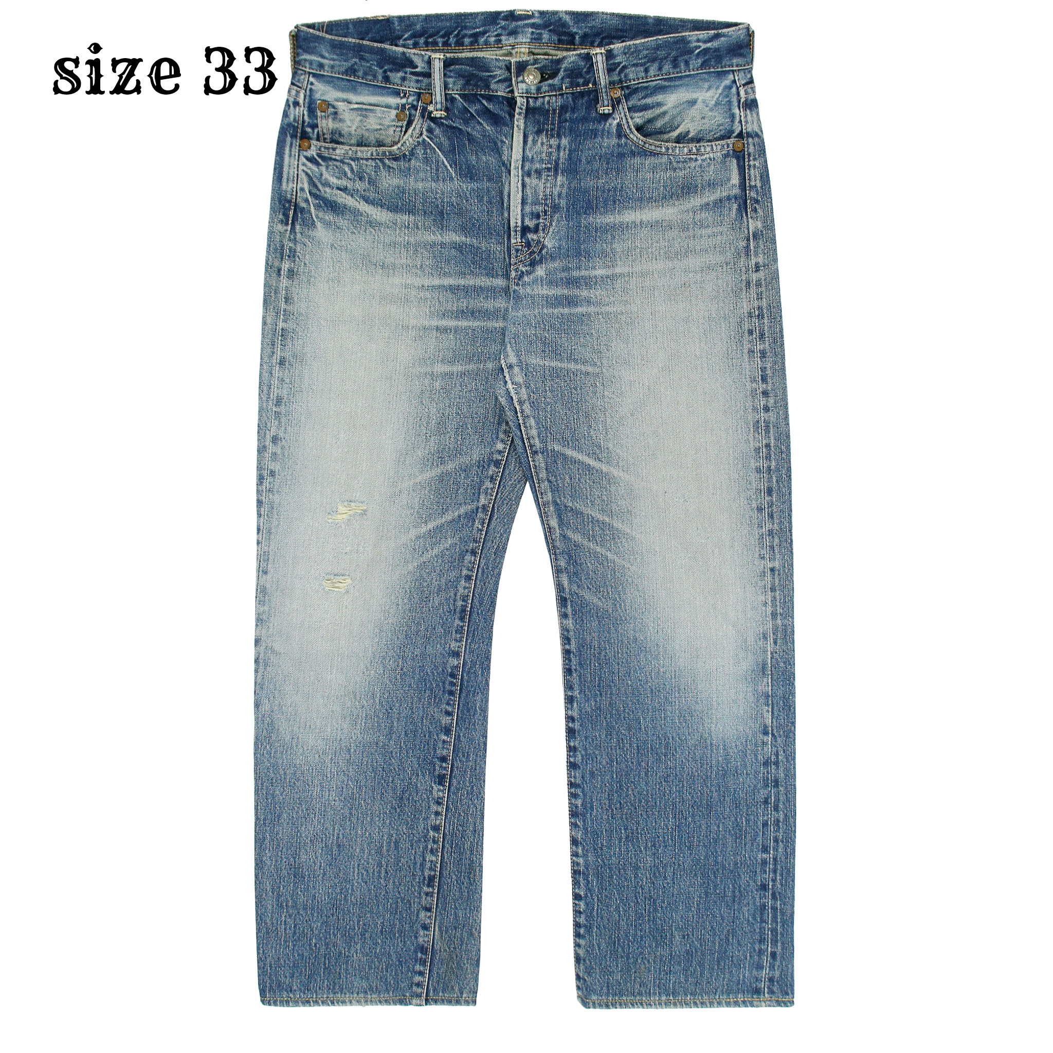 Omnigod Japan Made Selvedge Denim Jeans Size 33