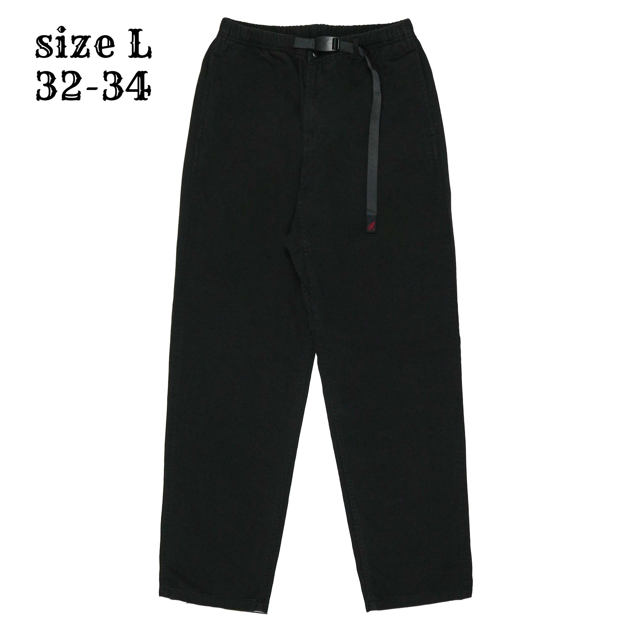 Gramicci Black Outdoor Relaxed Pants Size L