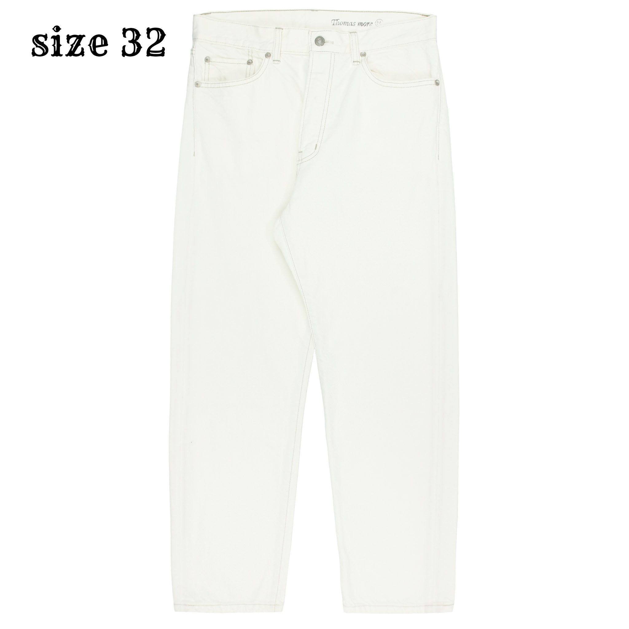 Thomas More Selvedge Denim Jeans Size 32