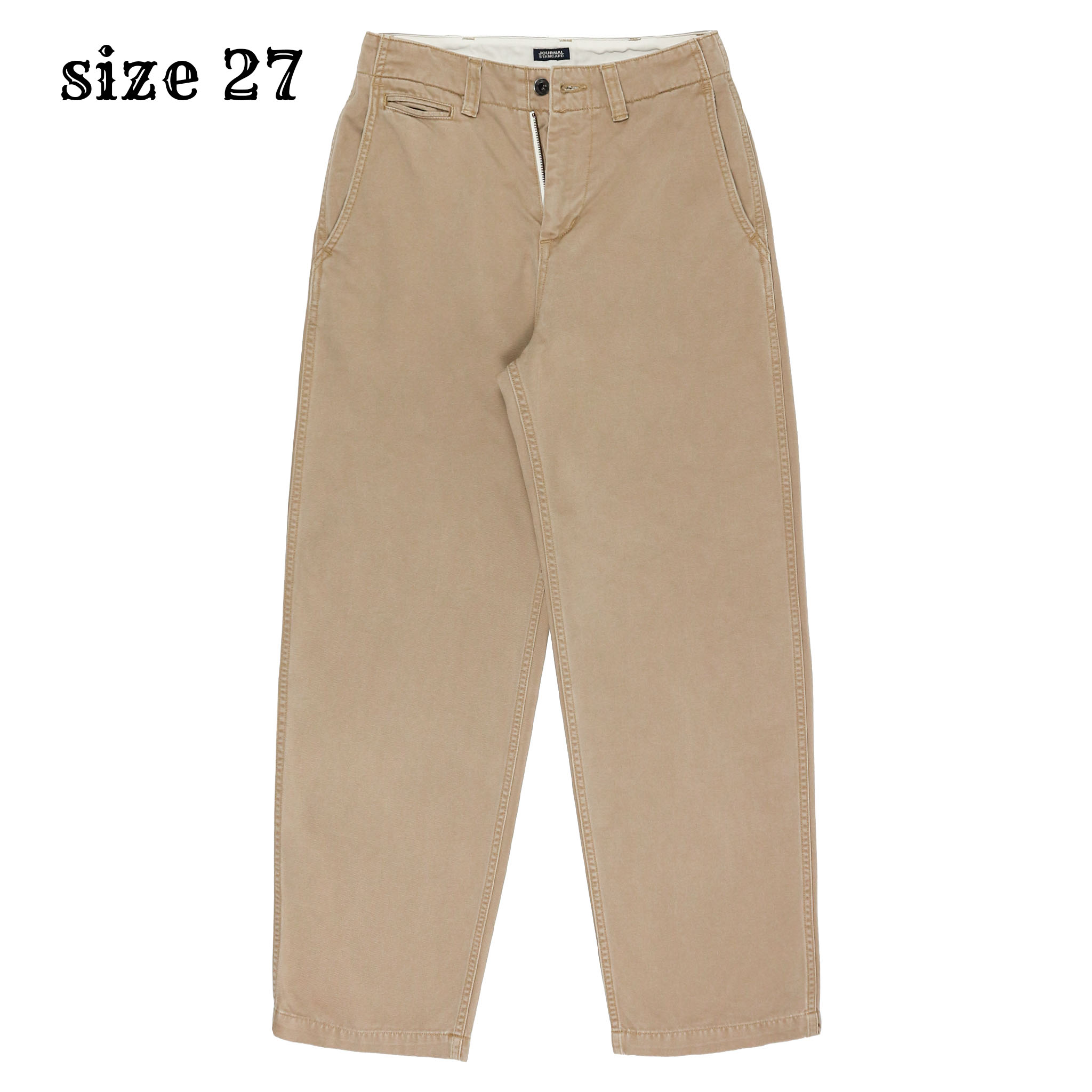 Journal Standard Japan Made Khaki Pants Size 27