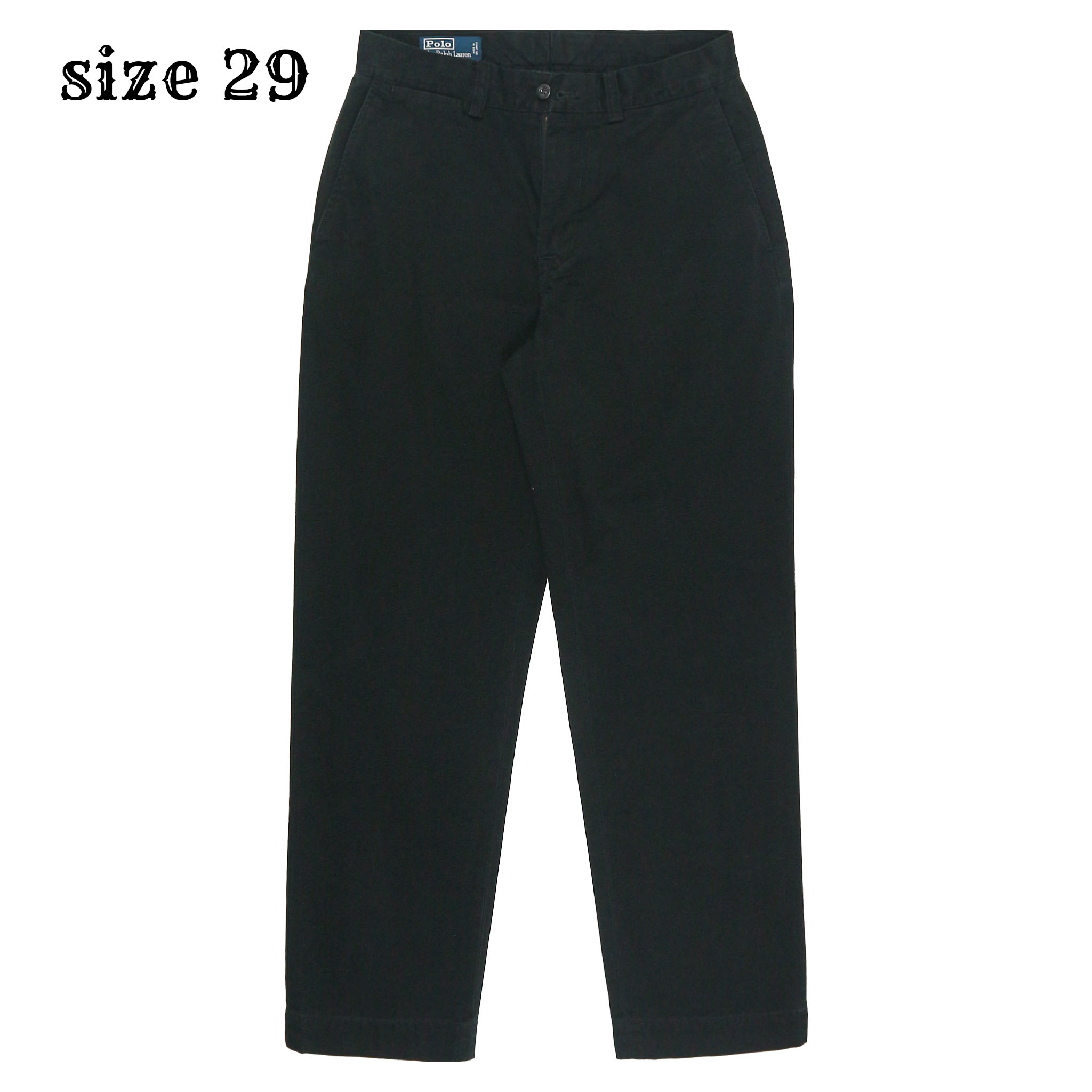 Polo Ralph Lauren Classic Black Pants Size 29